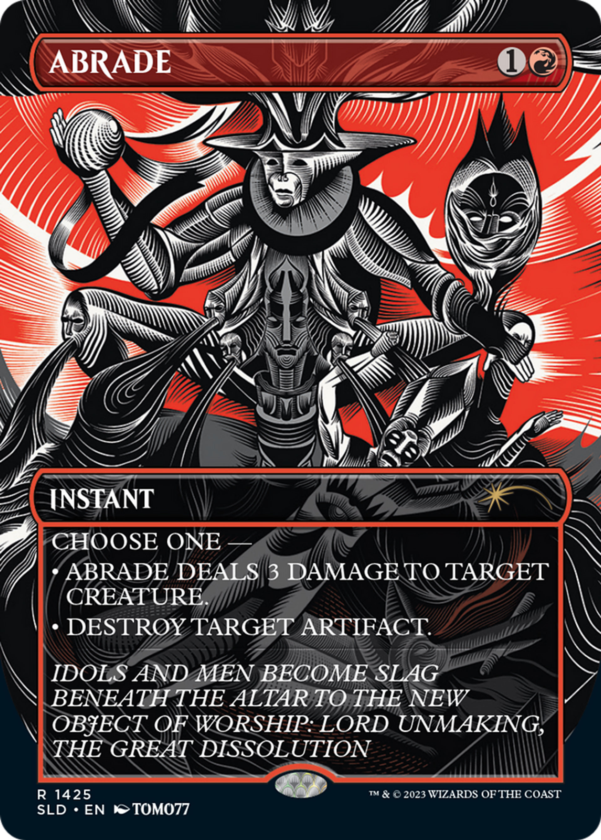Abrade — Secret Lair Drop — Magic: The Gathering