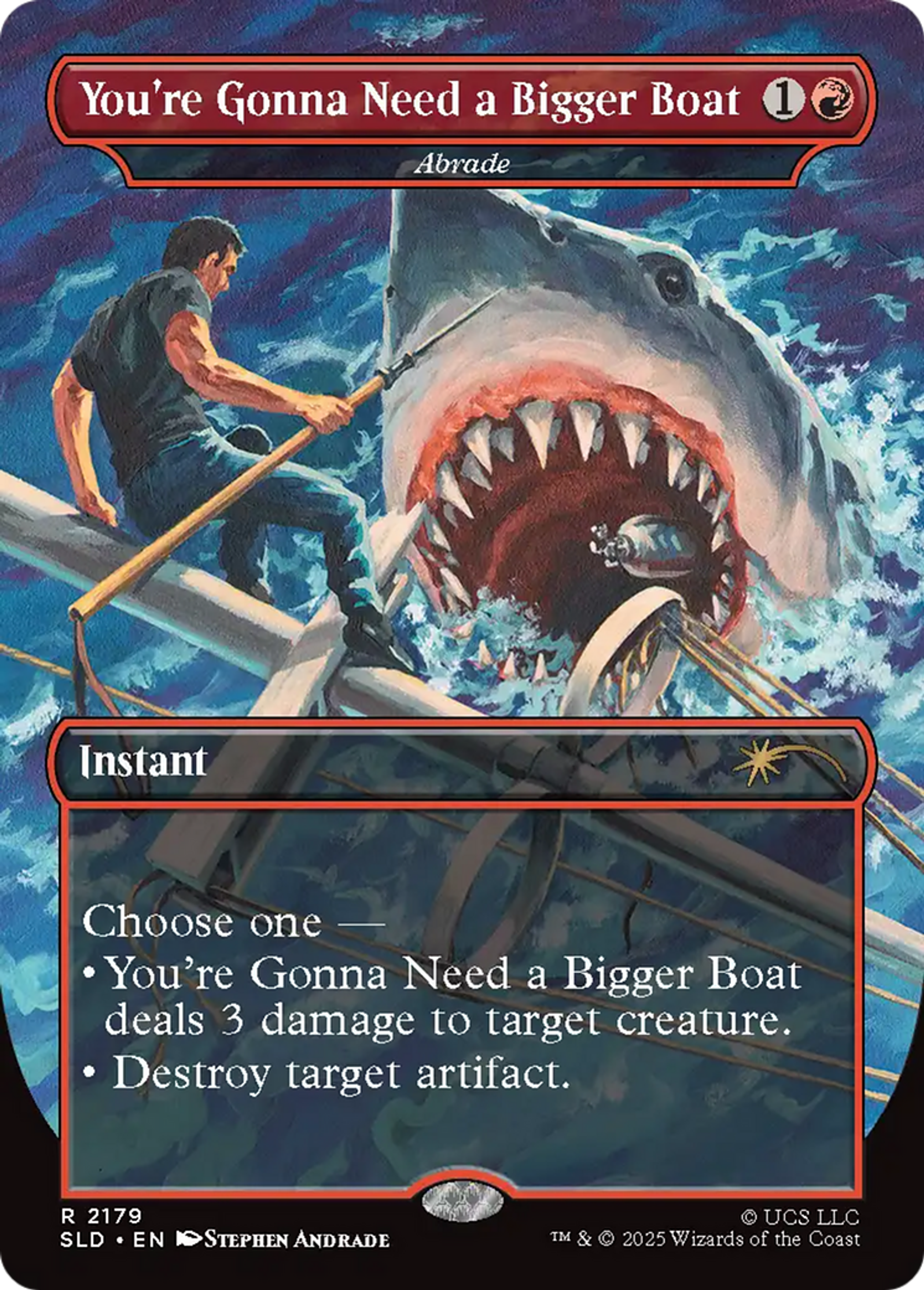 Abrade — Secret Lair Drop — Magic: The Gathering