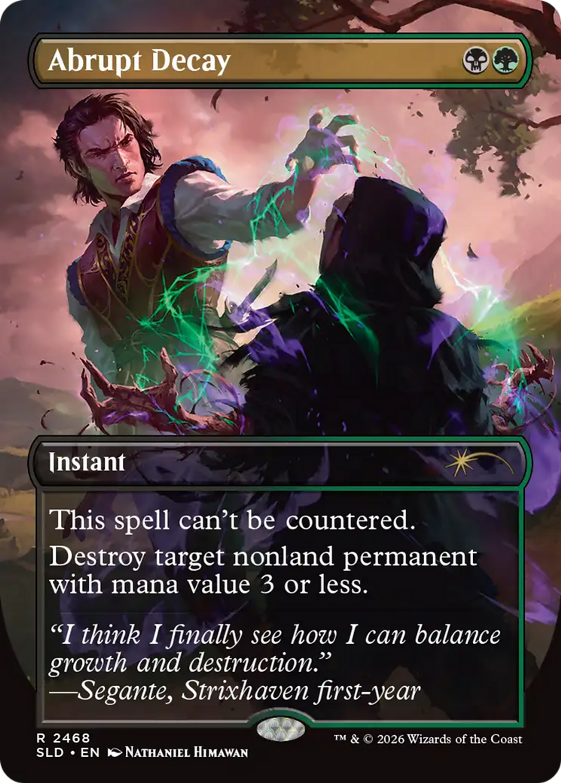 Abrupt Decay — Secret Lair Drop — Magic: The Gathering