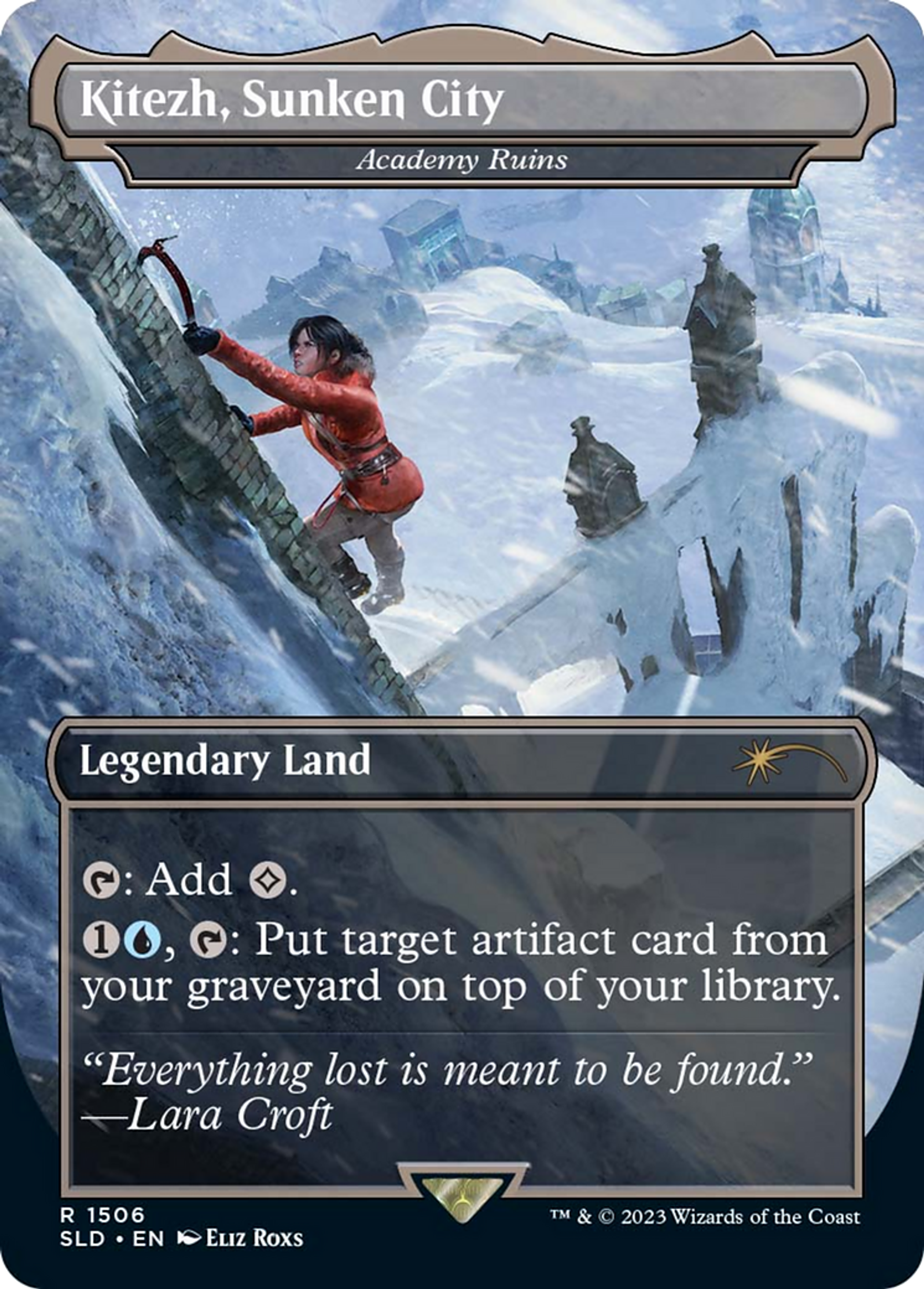 Academy Ruins — Secret Lair Drop — Magic: The Gathering