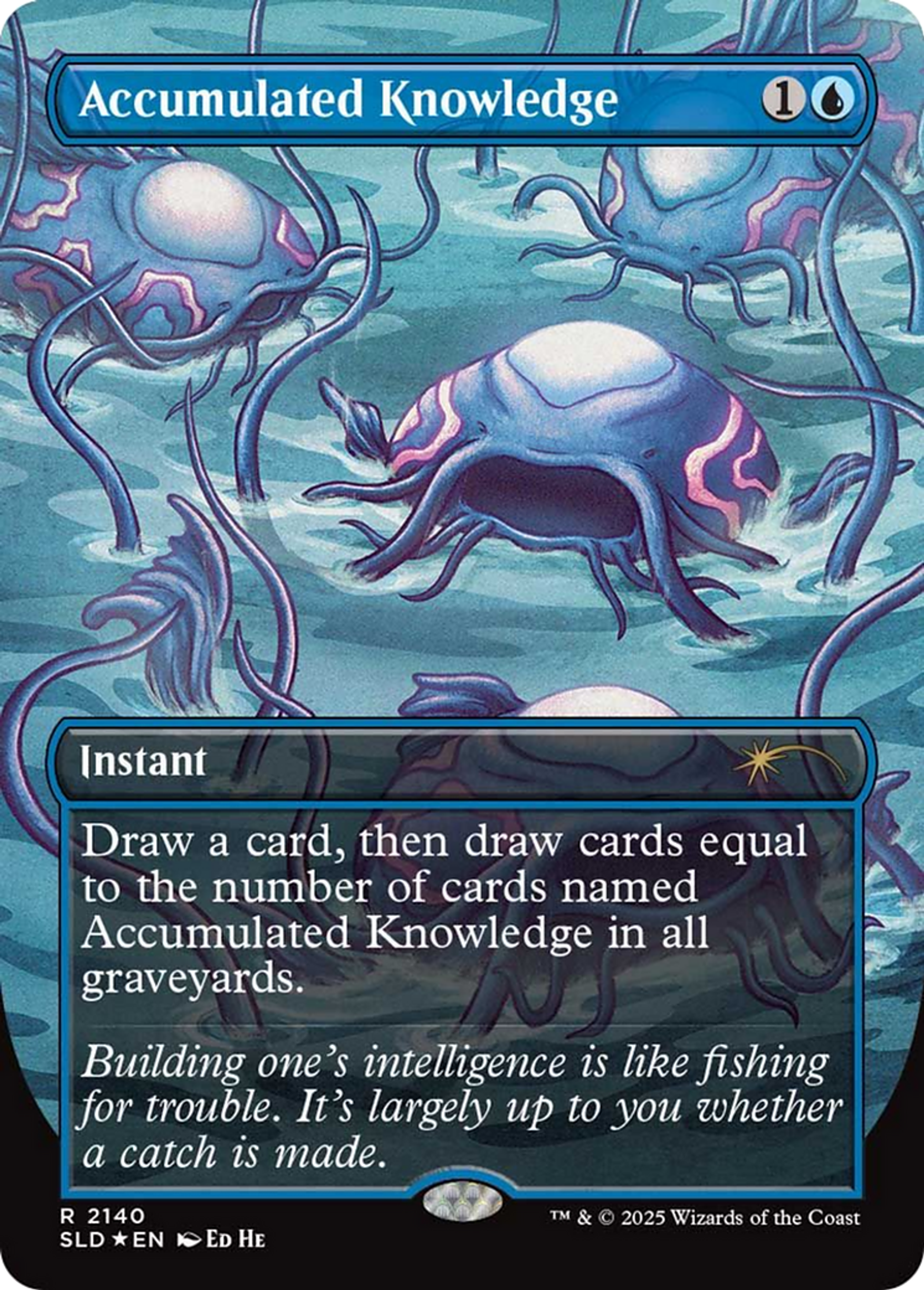 Accumulated Knowledge — Secret Lair Drop — Magic: The Gathering
