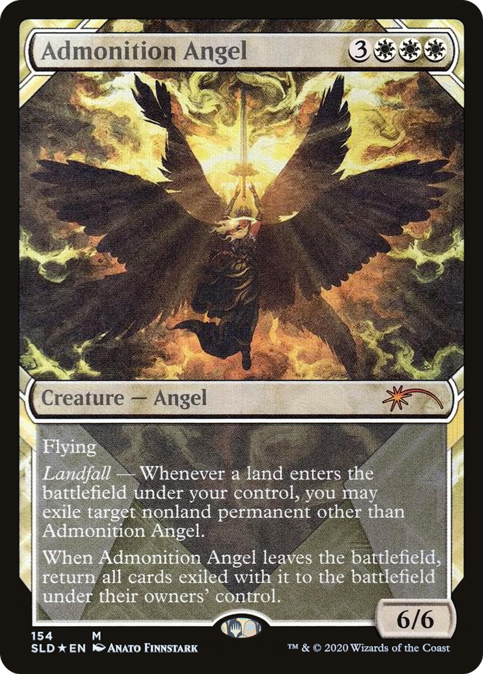 Ange de l'admonition — Secret Lair Drop — Magic: The Gathering