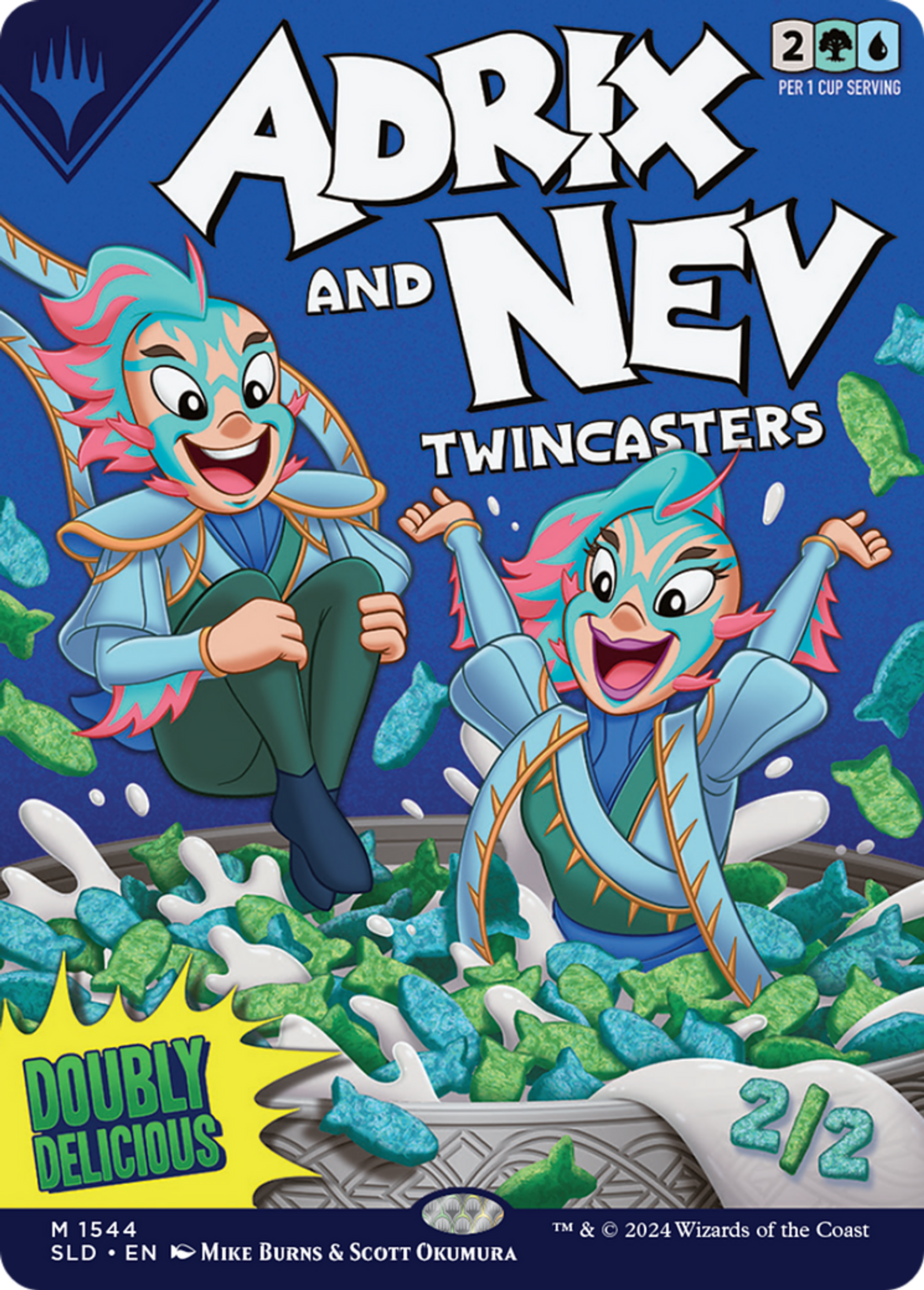 Adrix and Nev, Twincasters — Secret Lair Drop — Magic: The Gathering