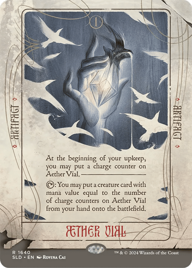 Fiole d'Aether — Secret Lair Drop — Magic: The Gathering