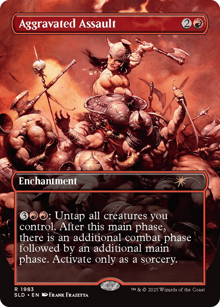 Aggravated Assault — Secret Lair Drop — Magic: The Gathering