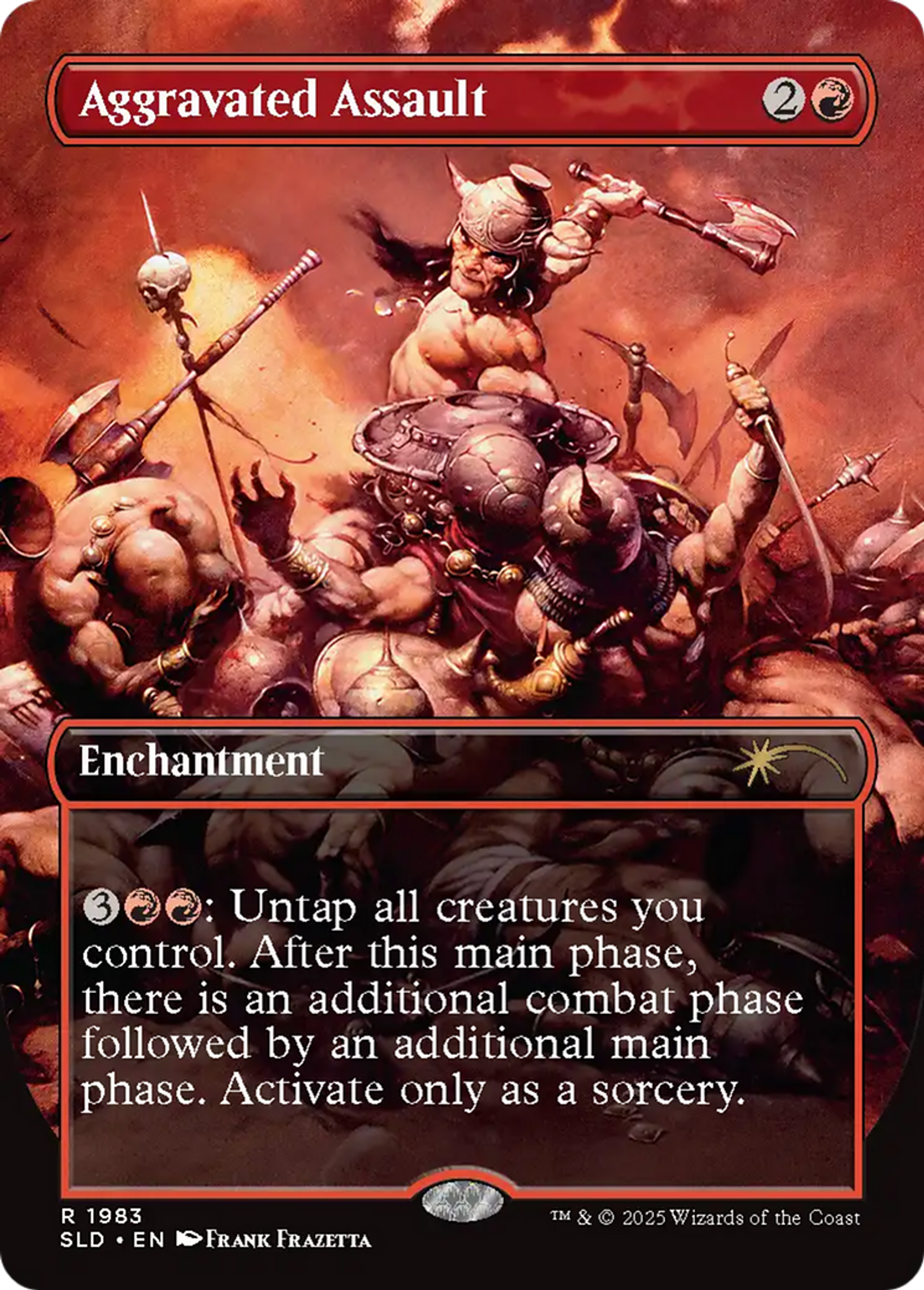Aggravated Assault — Secret Lair Drop — Magic: The Gathering