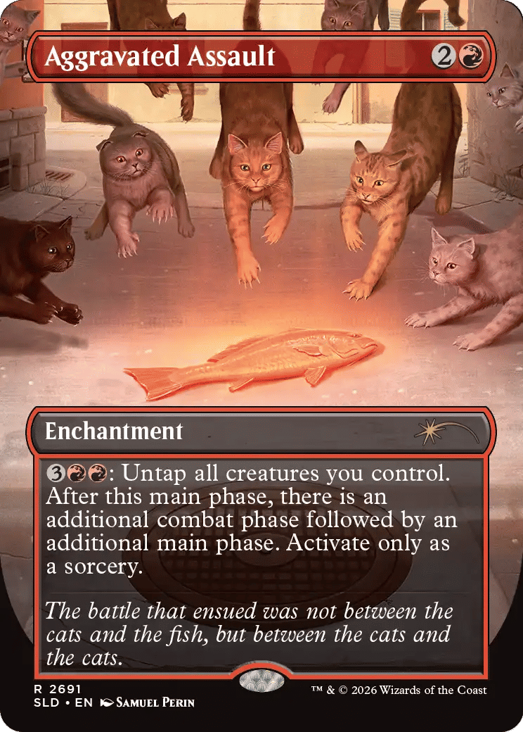 Aggravated Assault — Secret Lair Drop — Magic: The Gathering