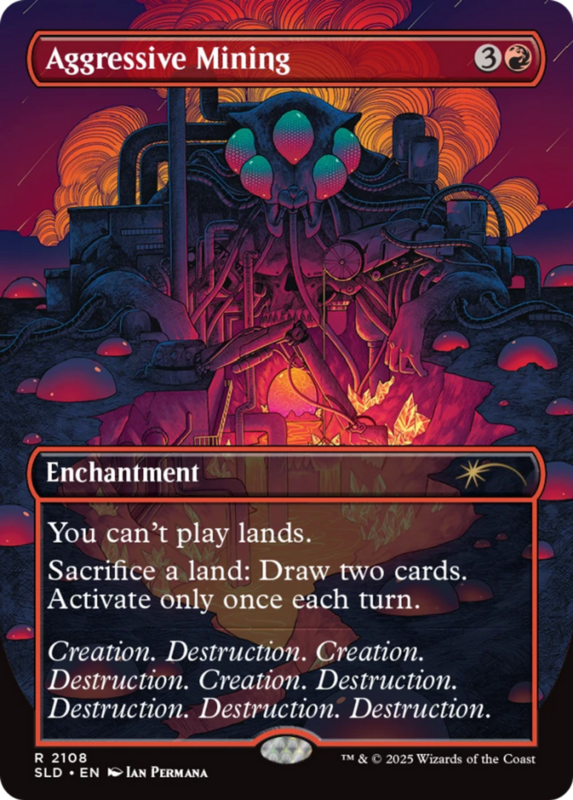 Aggressive Mining — Secret Lair Drop — Magic: The Gathering