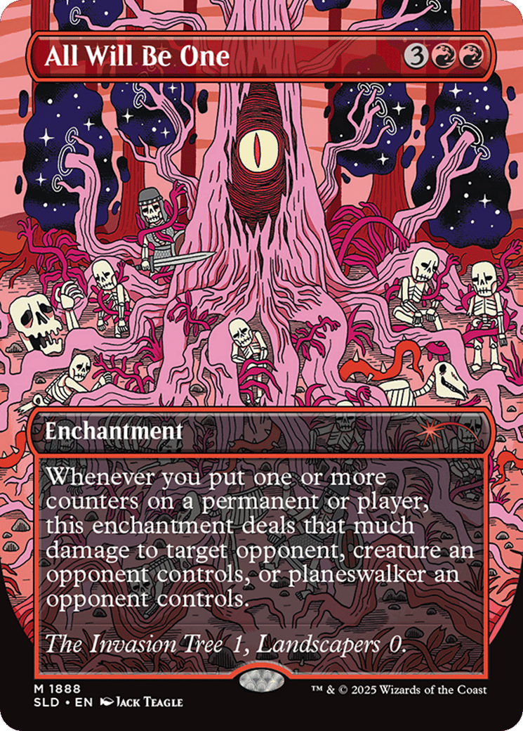 All Will Be One — Secret Lair Drop — Magic: The Gathering