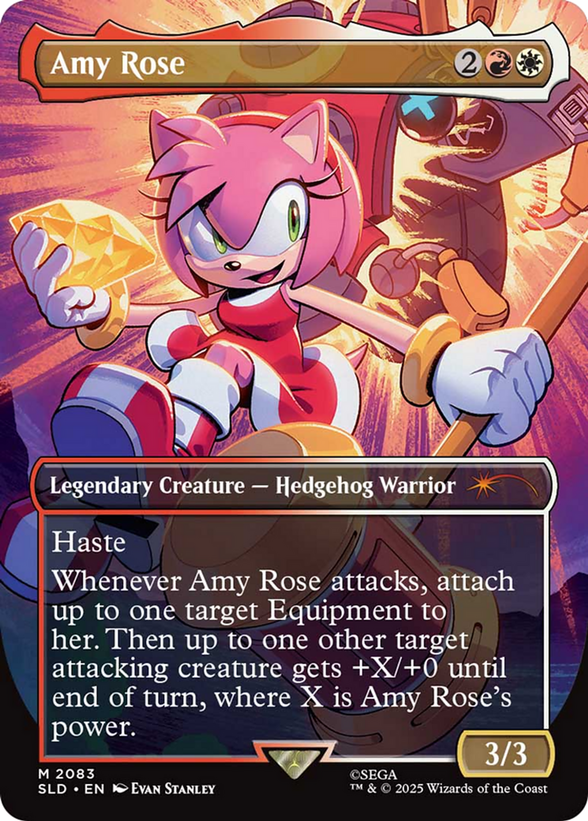 Amy Rose — Secret Lair Drop — Magic: The Gathering