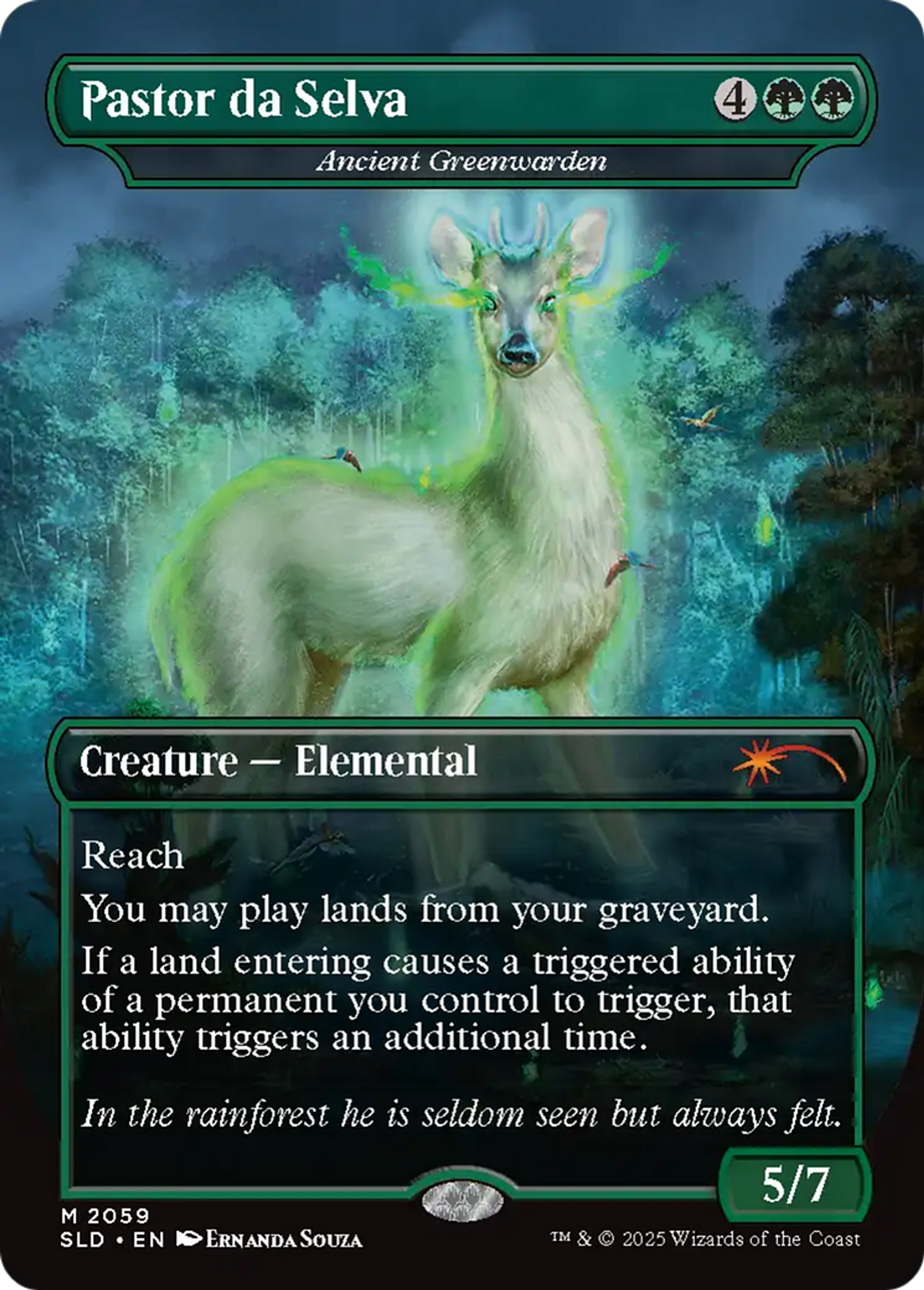 Ancient Greenwarden — Secret Lair Drop — Magic: The Gathering