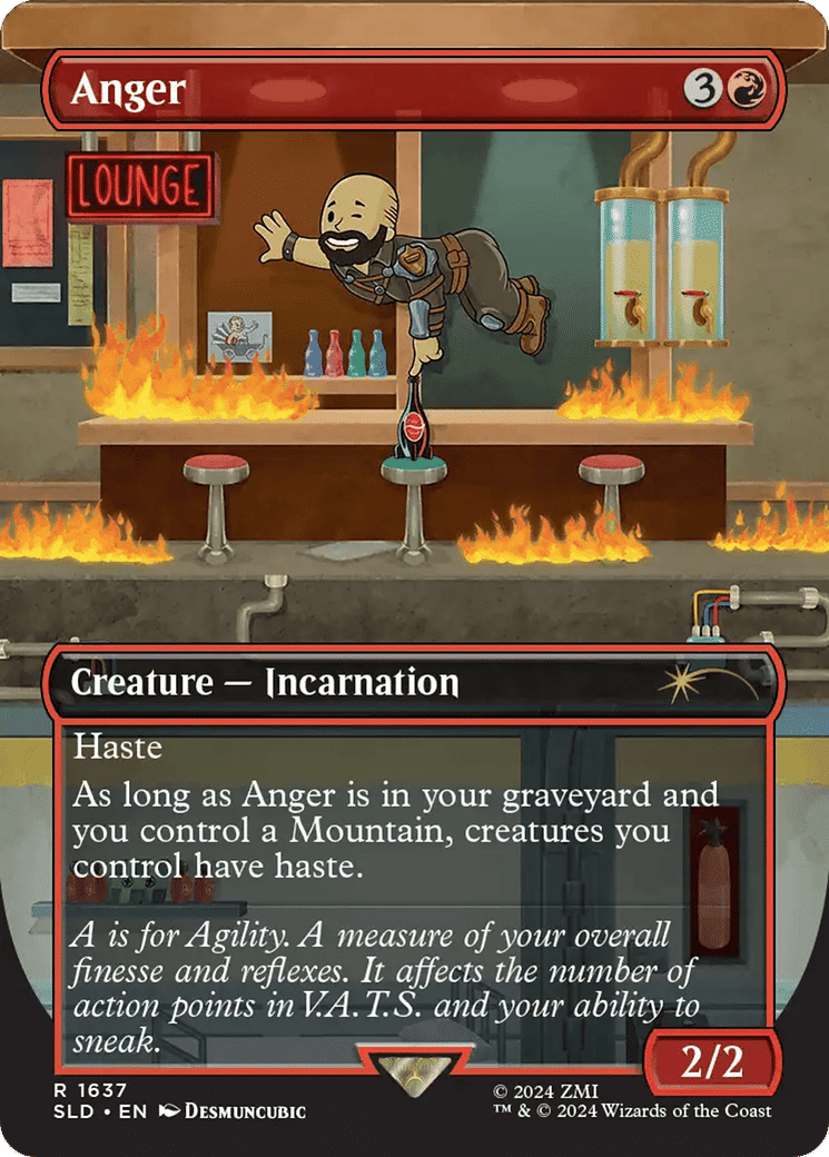 Anger — Secret Lair Drop — Magic: The Gathering