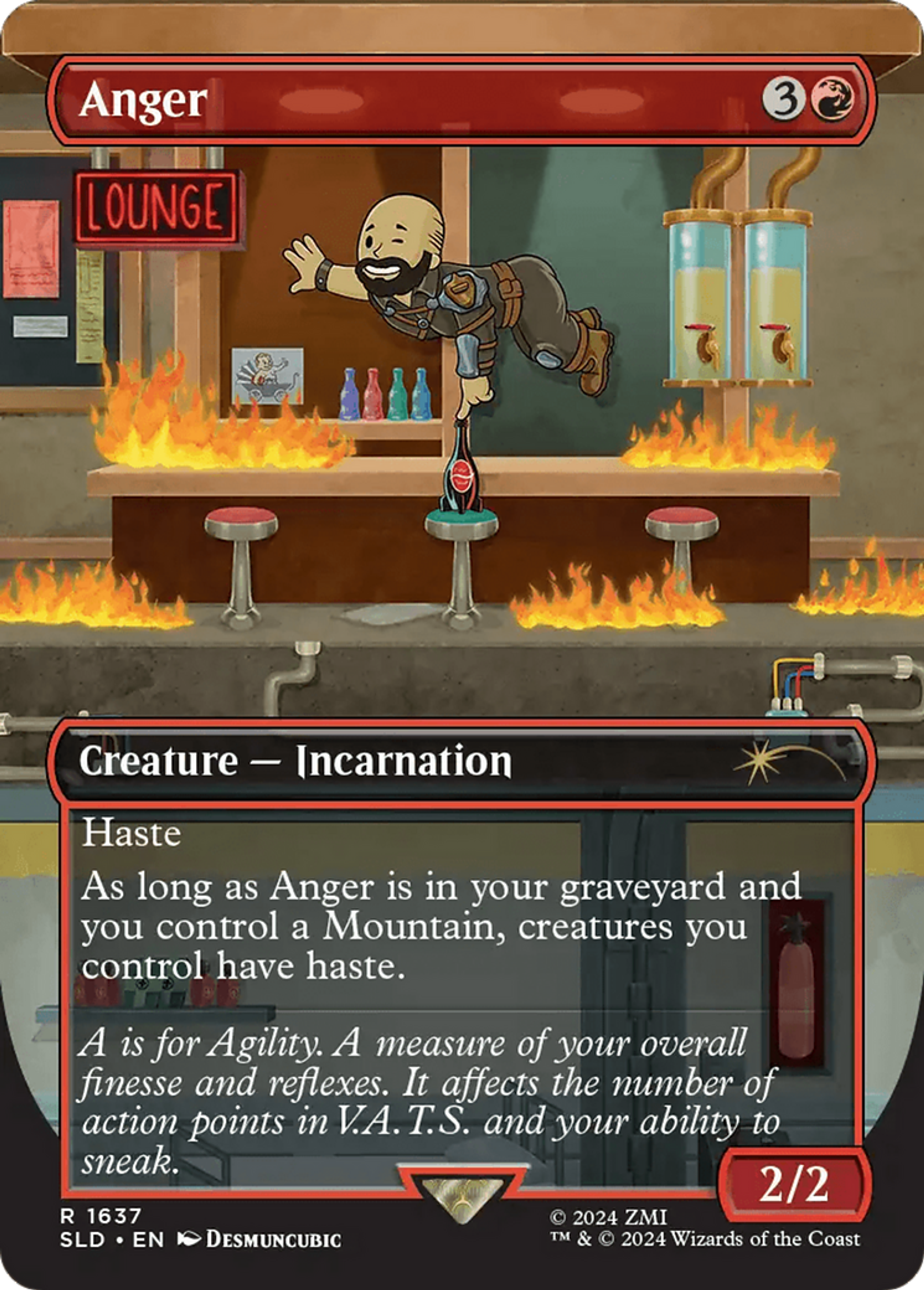 Anger — Secret Lair Drop — Magic: The Gathering