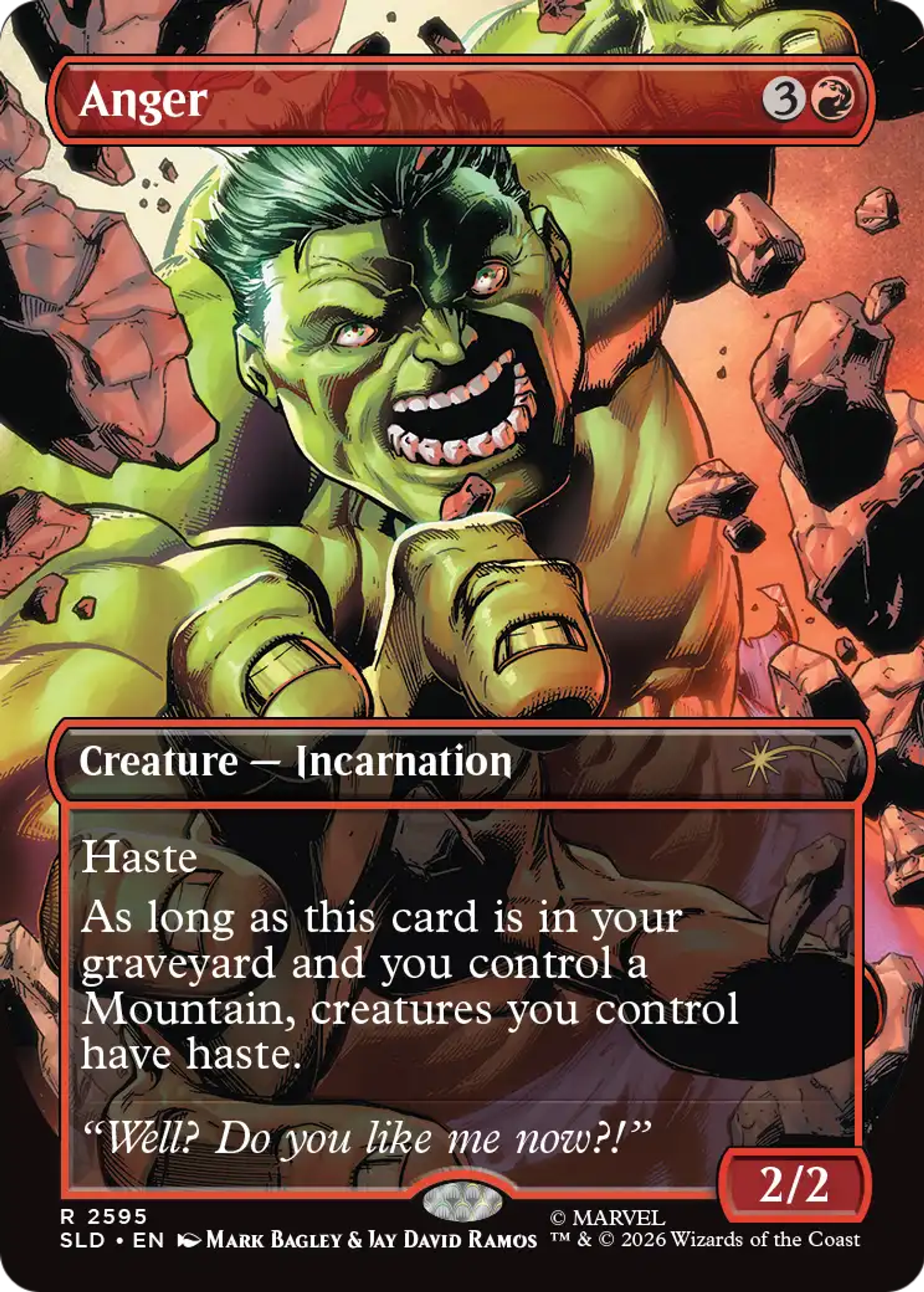 Anger — Secret Lair Drop — Magic: The Gathering