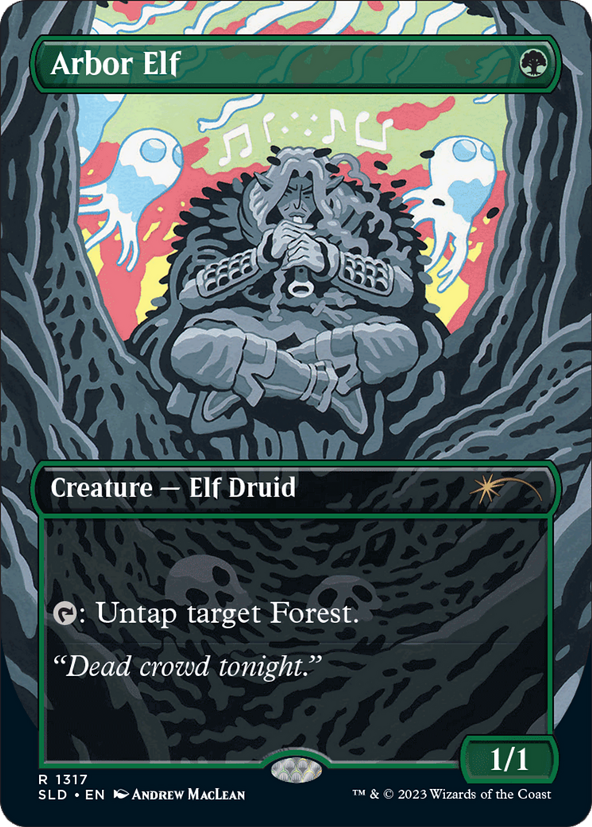 Elfe de la charmille — Secret Lair Drop — Magic: The Gathering