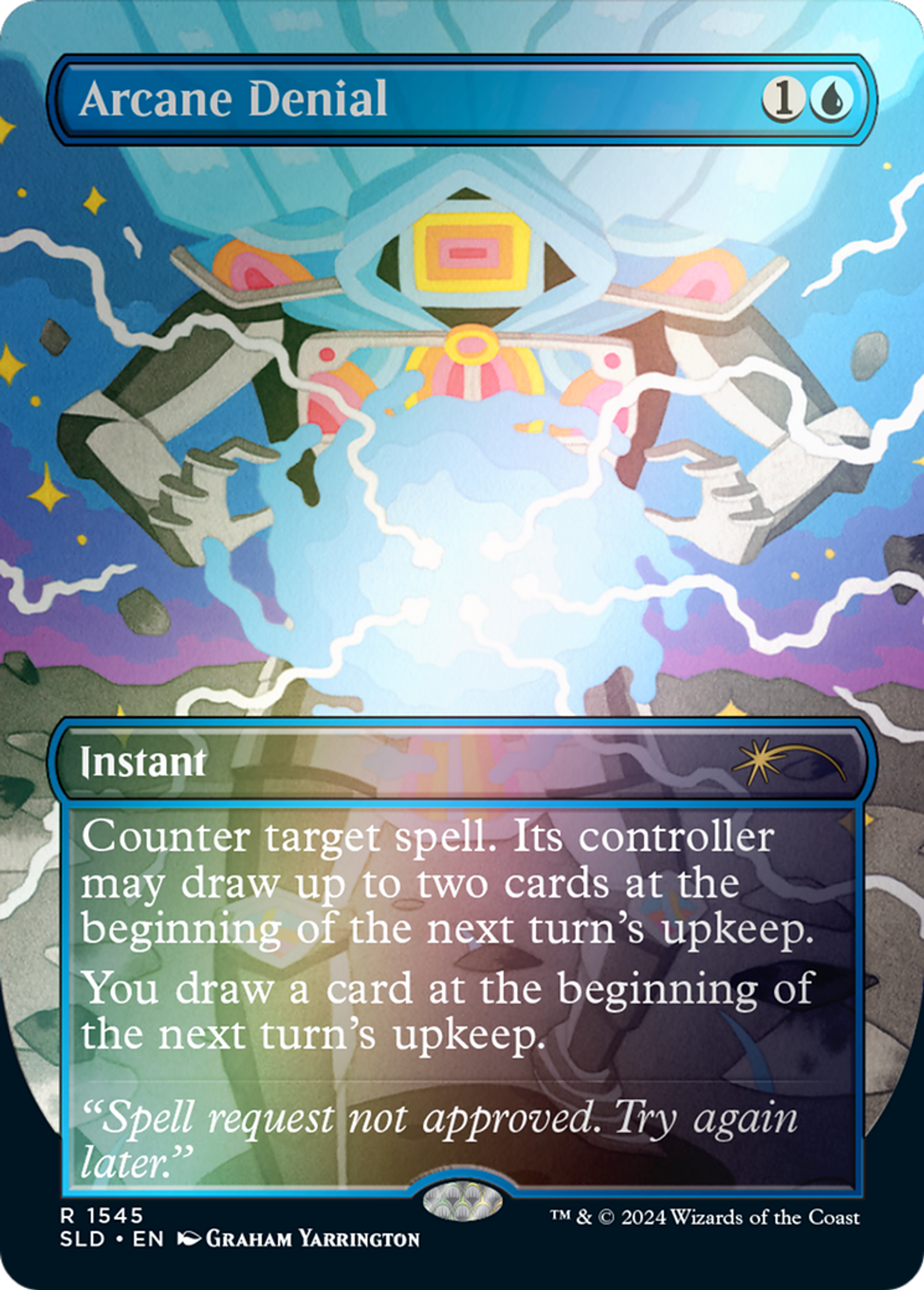 Arcane Denial — Secret Lair Drop — Magic: The Gathering