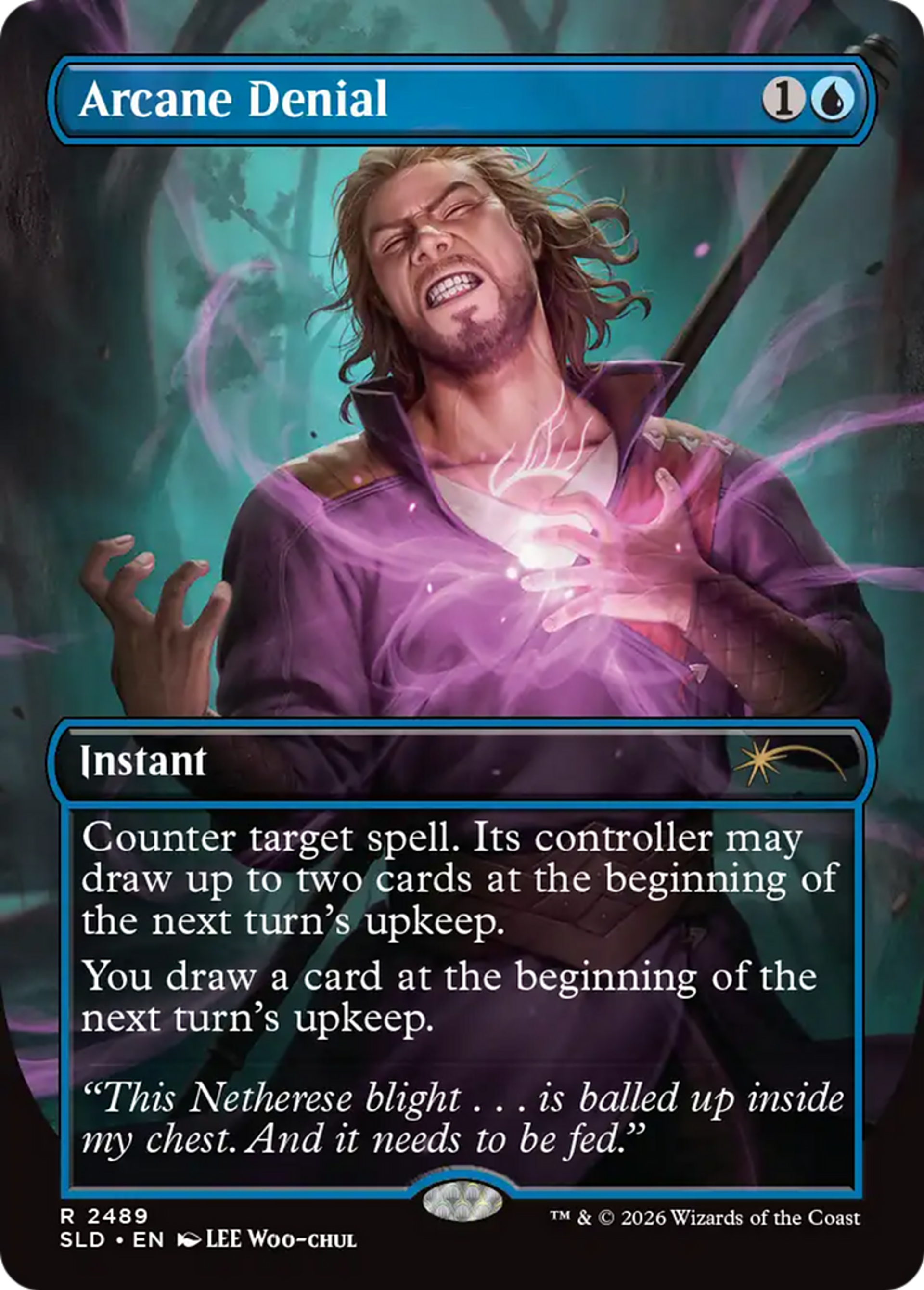 Arcane Denial — Secret Lair Drop — Magic: The Gathering