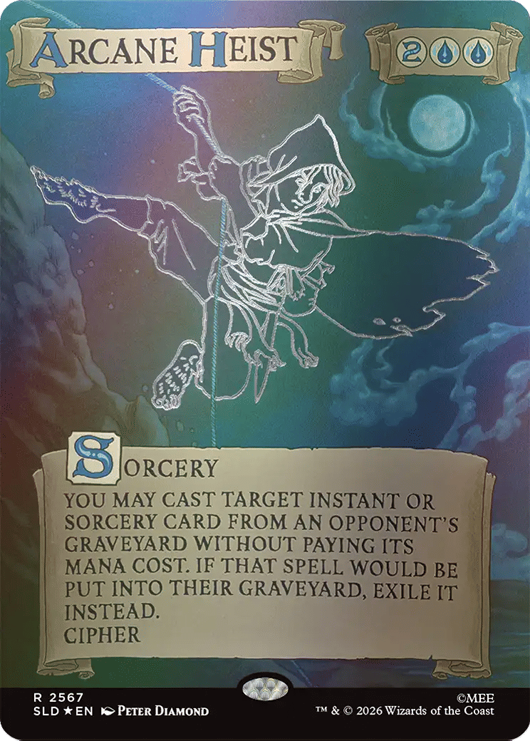 Arcane Heist — Secret Lair Drop — Magic: The Gathering