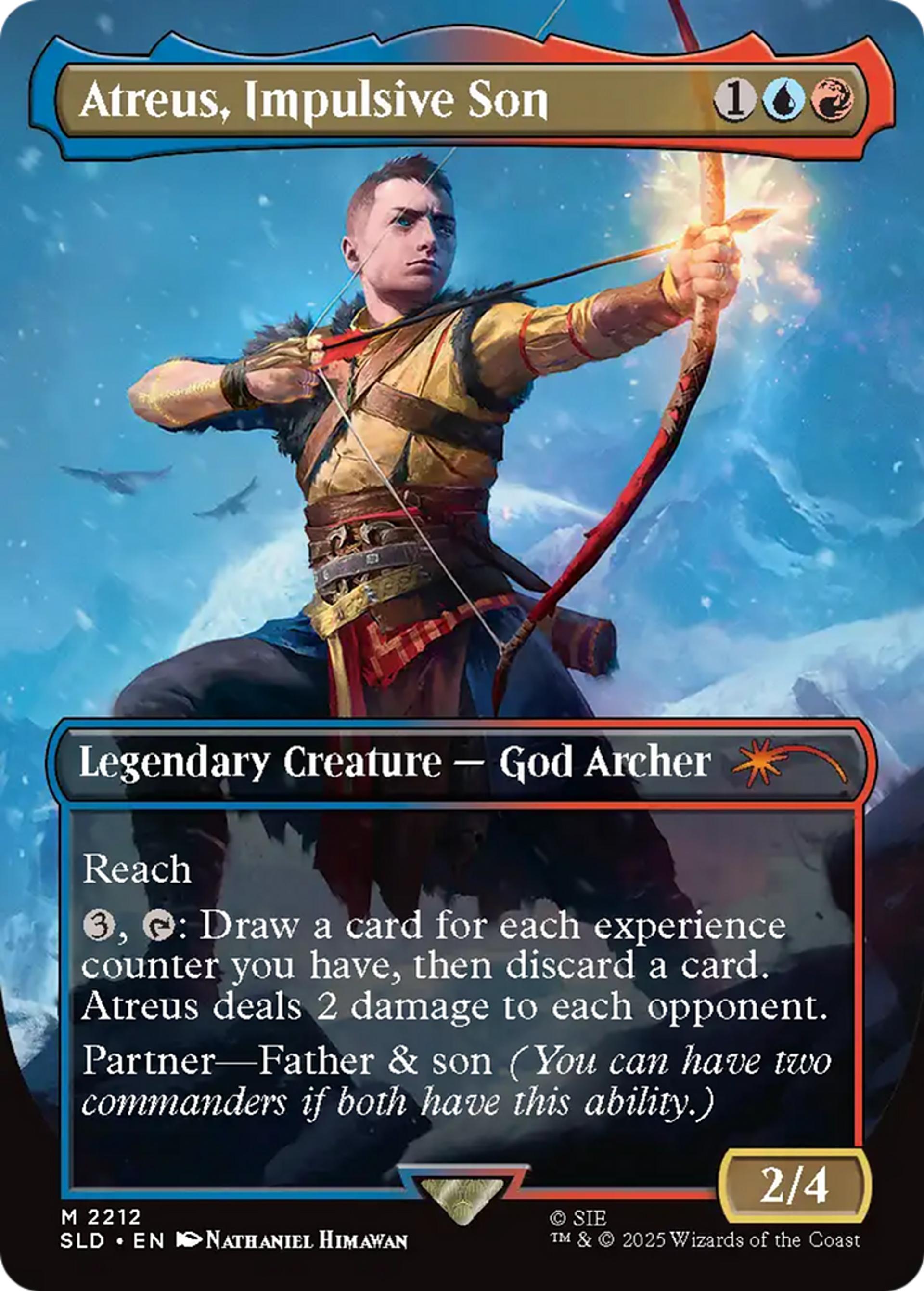 Atreus, Impulsive Son — Secret Lair Drop — Magic: The Gathering