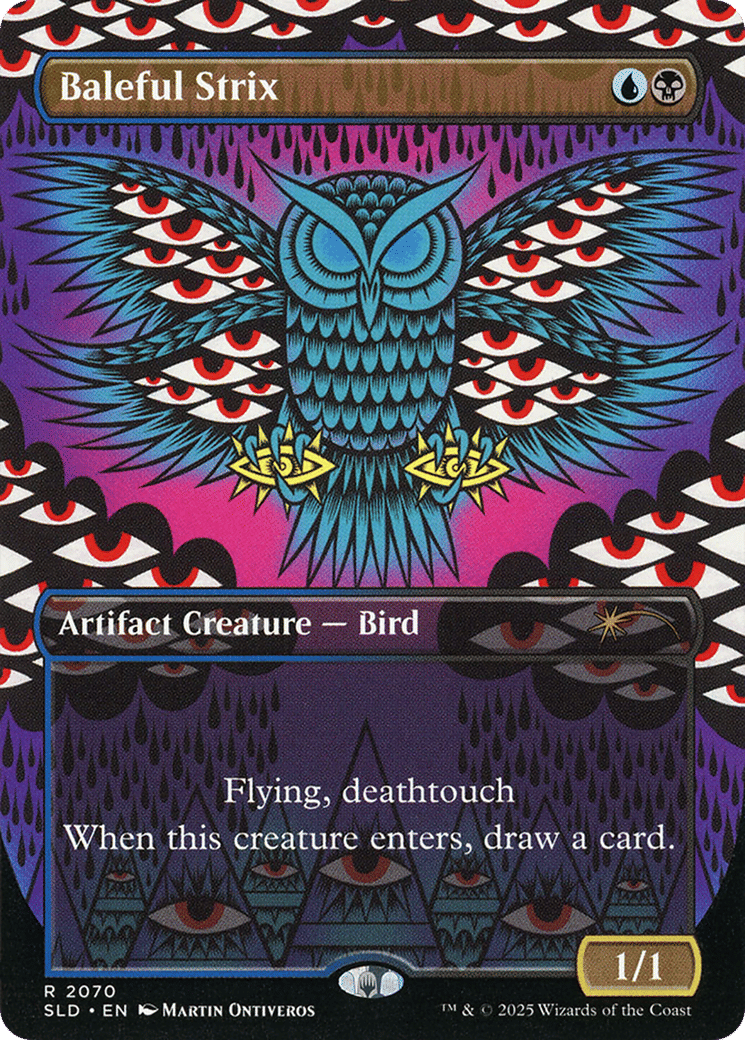 Baleful Strix — Secret Lair Drop — Magic: The Gathering