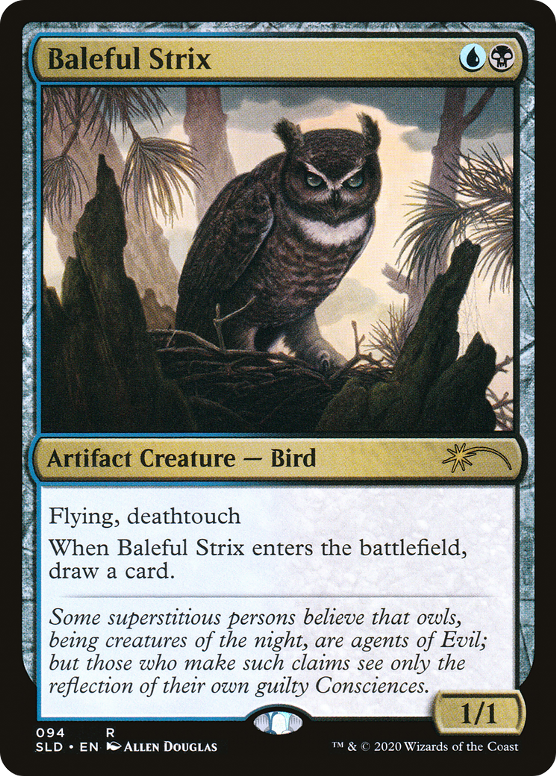 Sinistre strix — Secret Lair Drop — Magic: The Gathering