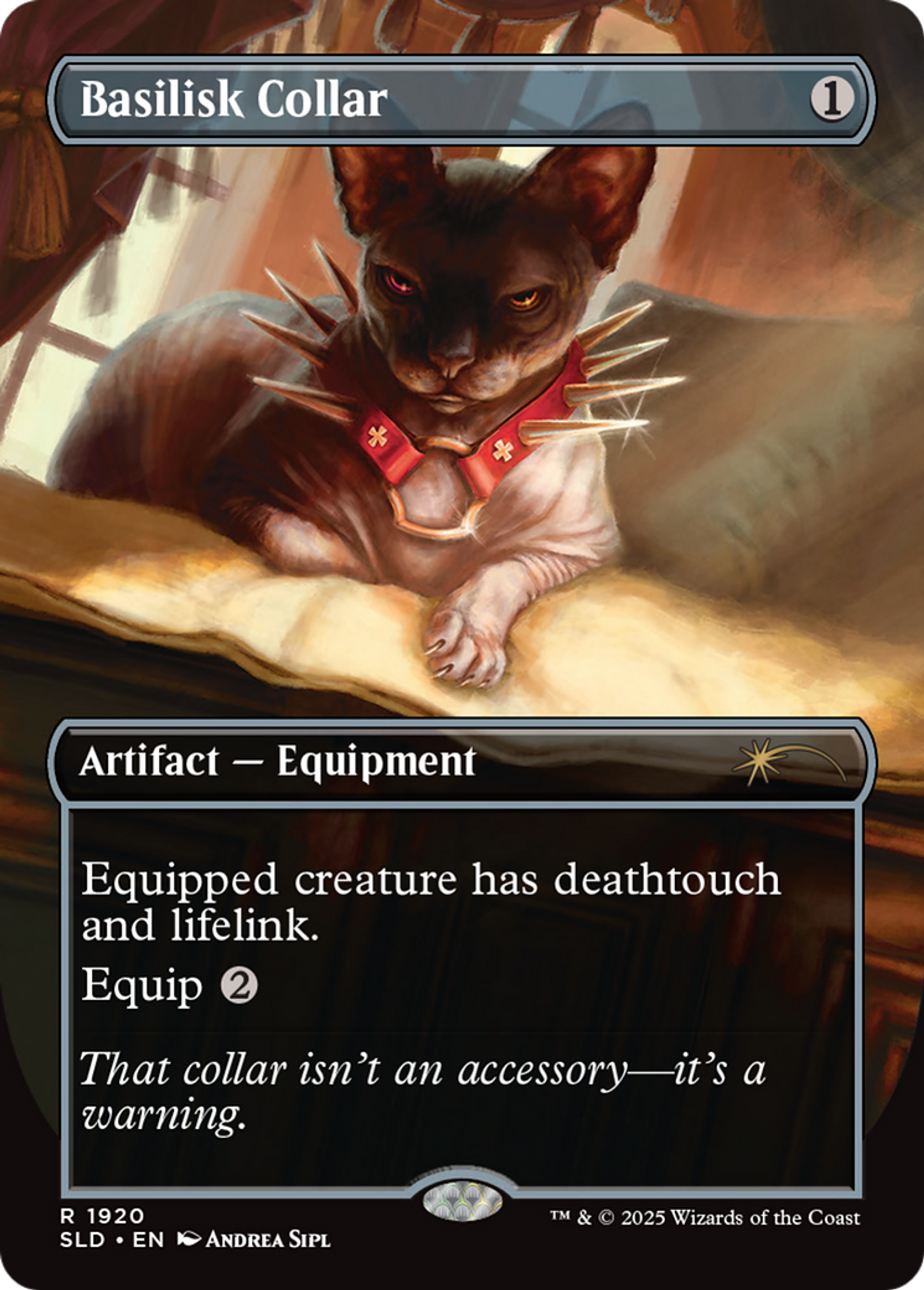 Basilisk Collar — Secret Lair Drop — Magic: The Gathering