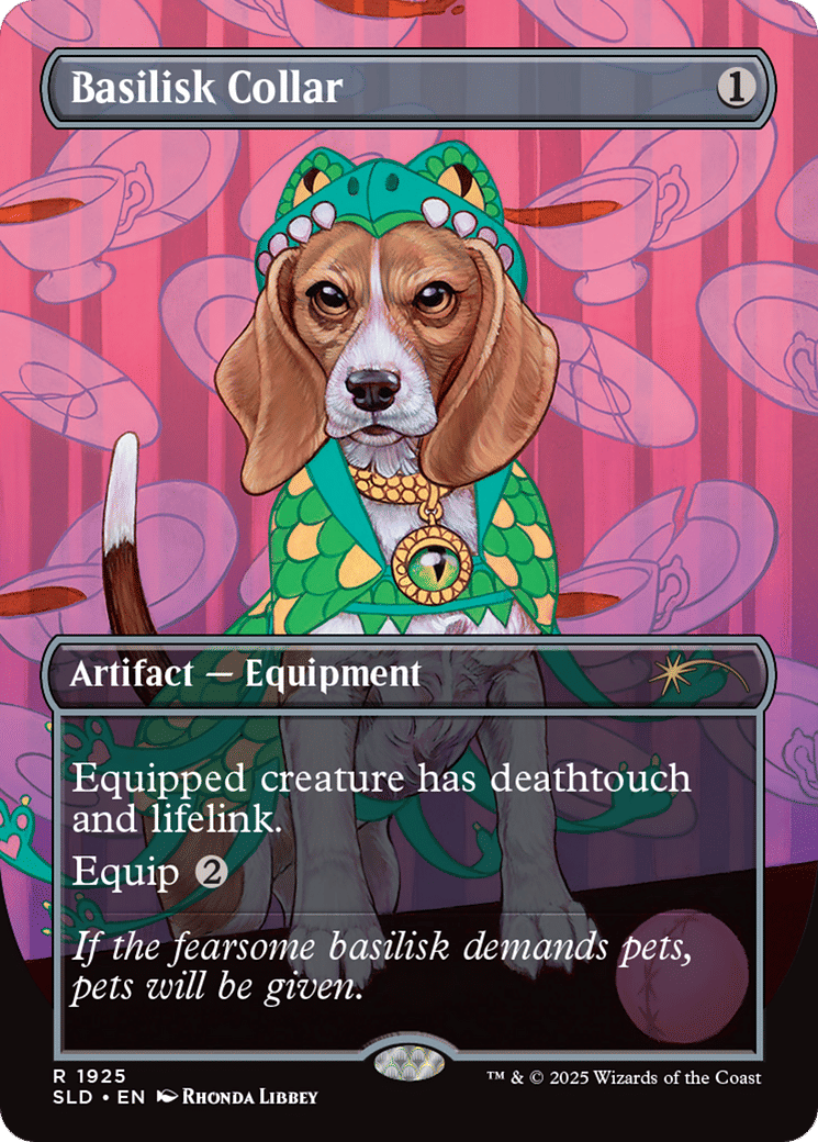 Basilisk Collar — Secret Lair Drop — Magic: The Gathering