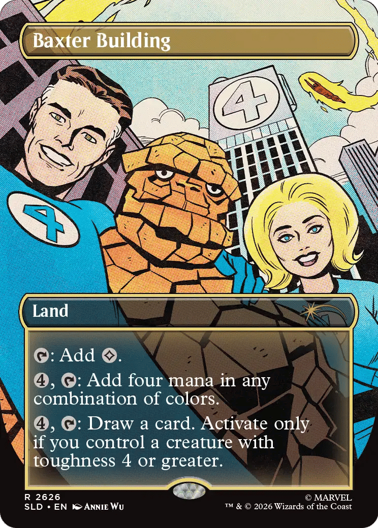 Baxter Building — Secret Lair Drop — Magic: The Gathering