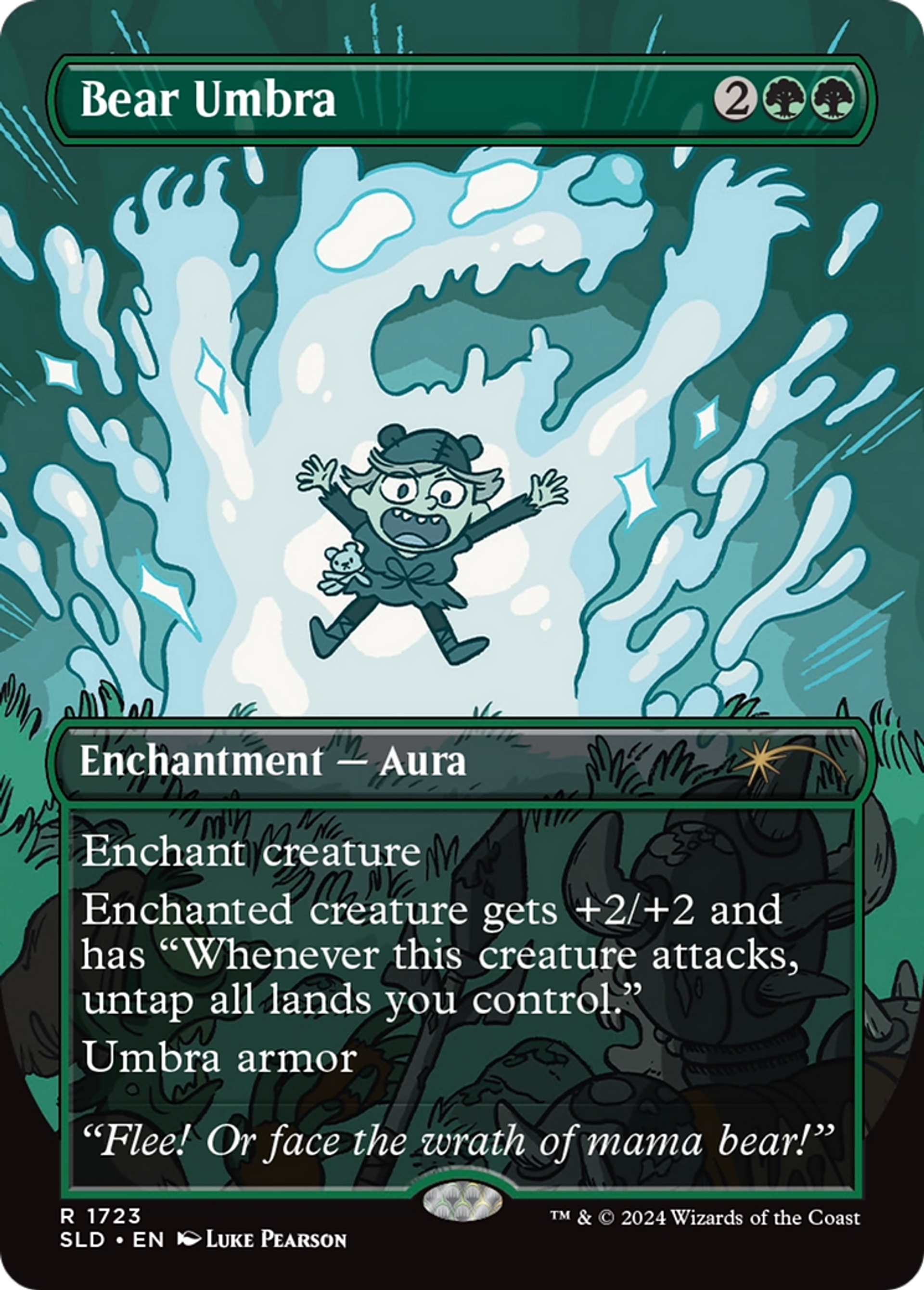 Bear Umbra — Secret Lair Drop — Magic: The Gathering