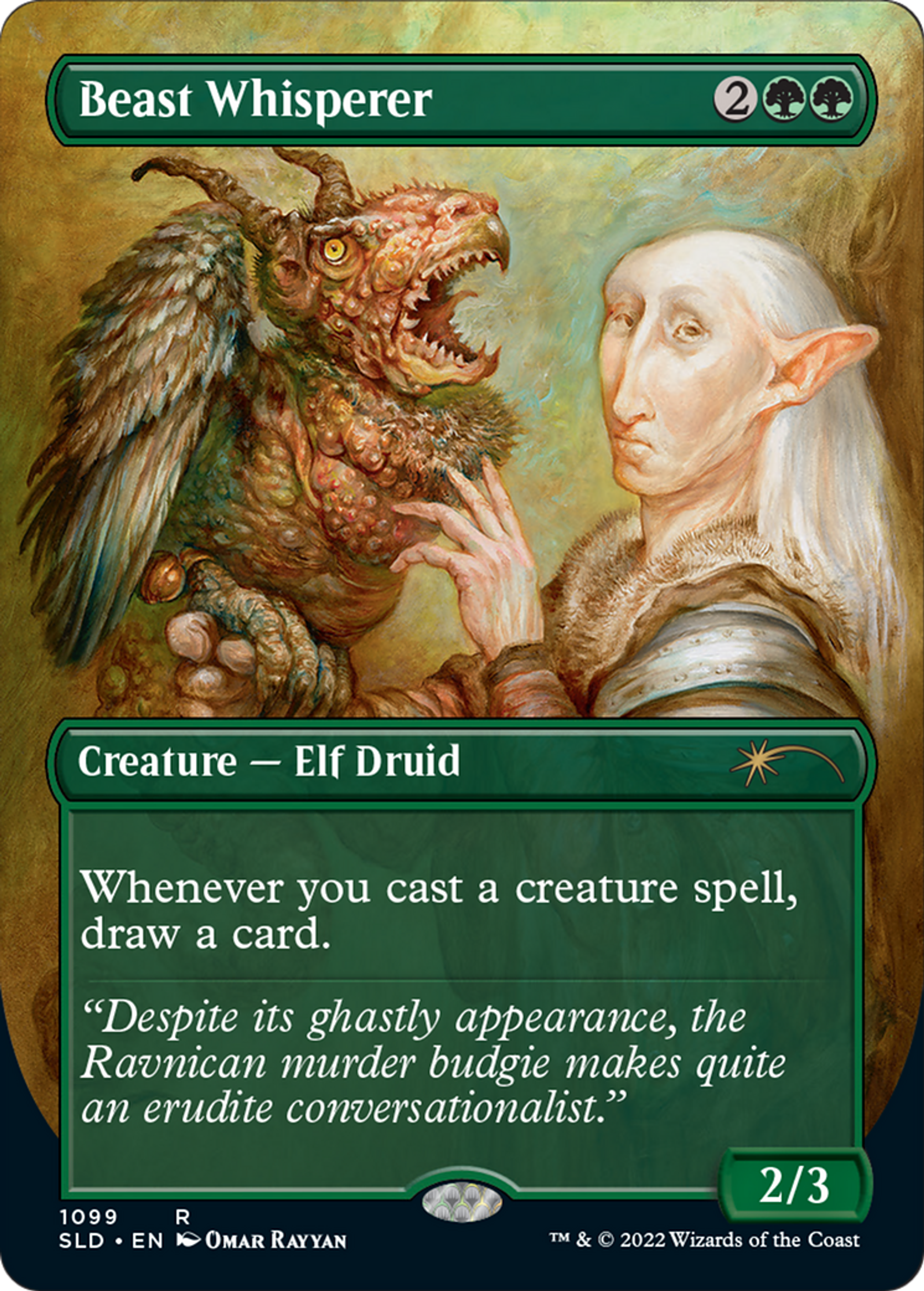 Chuchoteur de bête — Secret Lair Drop — Magic: The Gathering