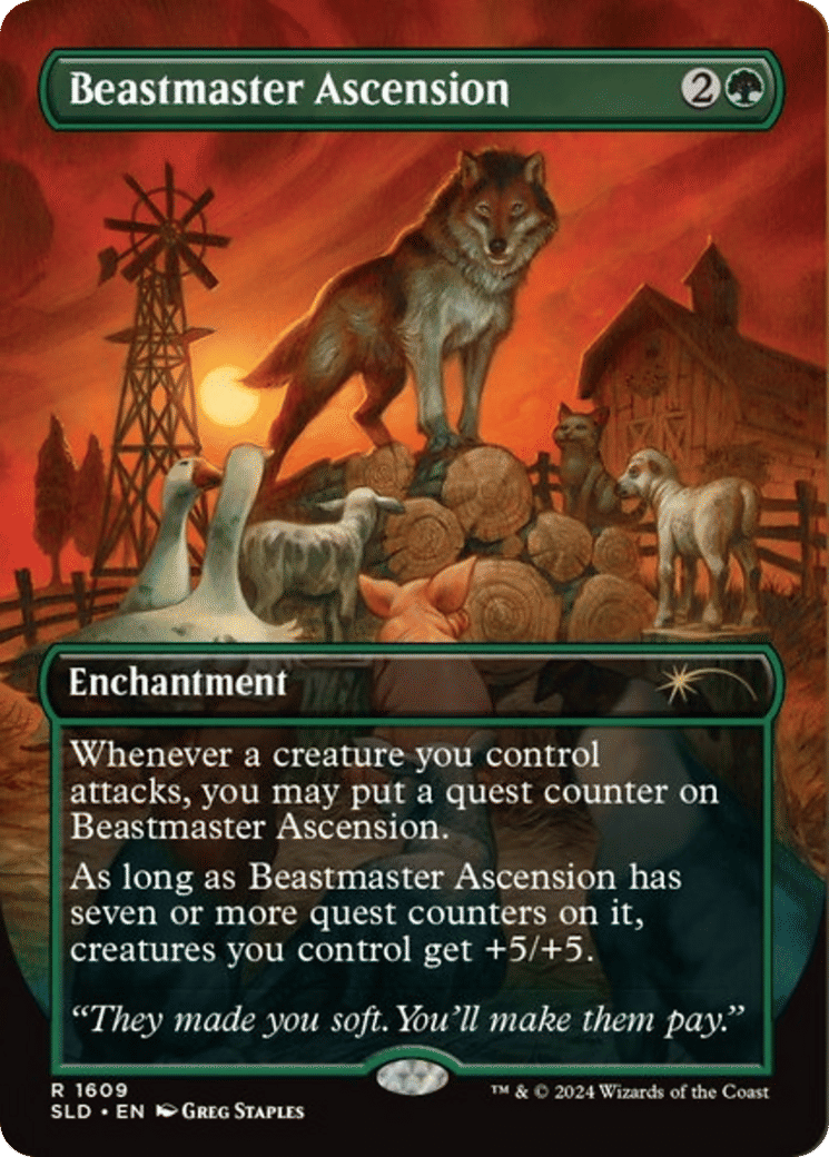 Ascension du maître des bêtes — Secret Lair Drop — Magic: The Gathering