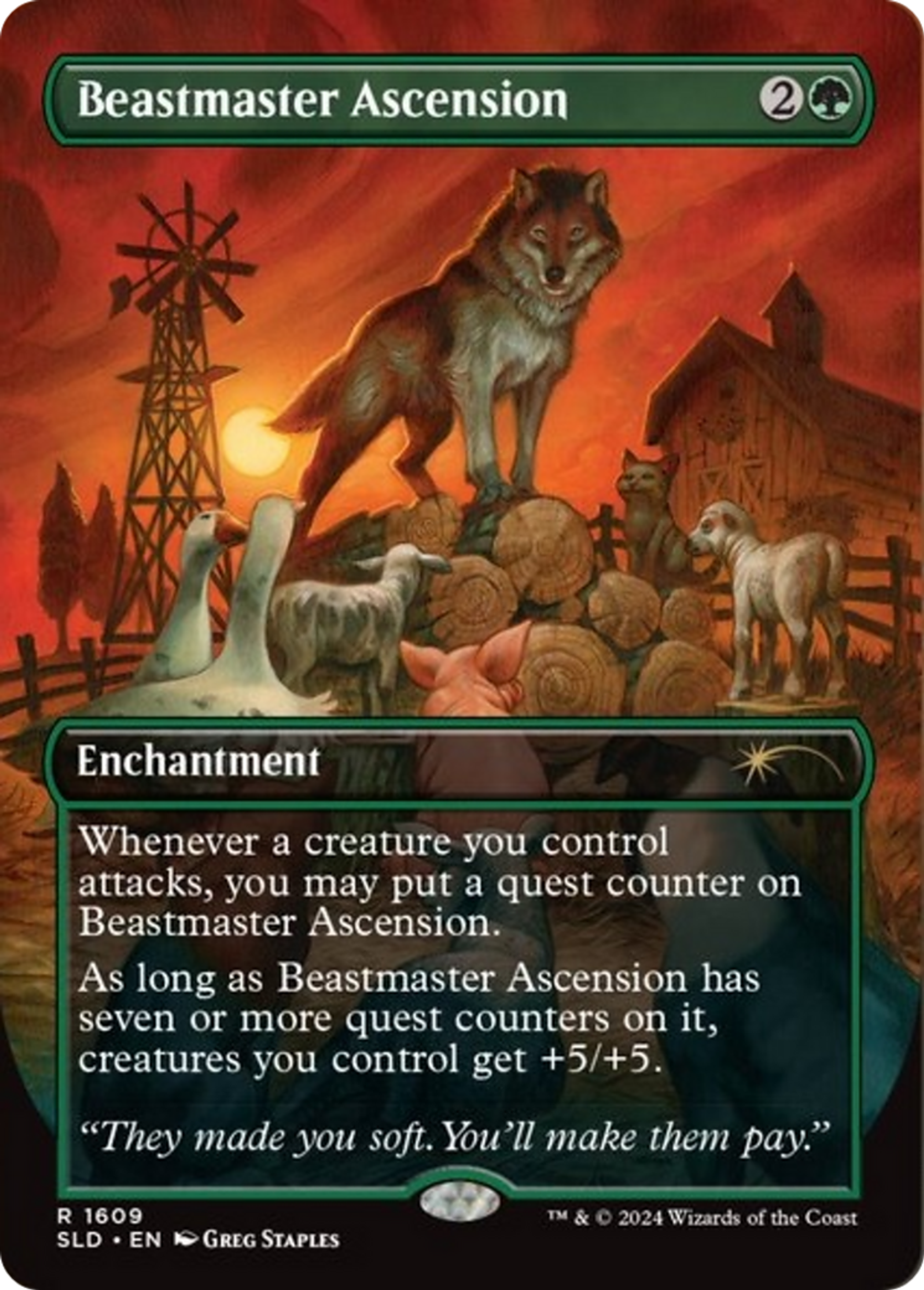 Beastmaster Ascension — Secret Lair Drop — Magic: The Gathering