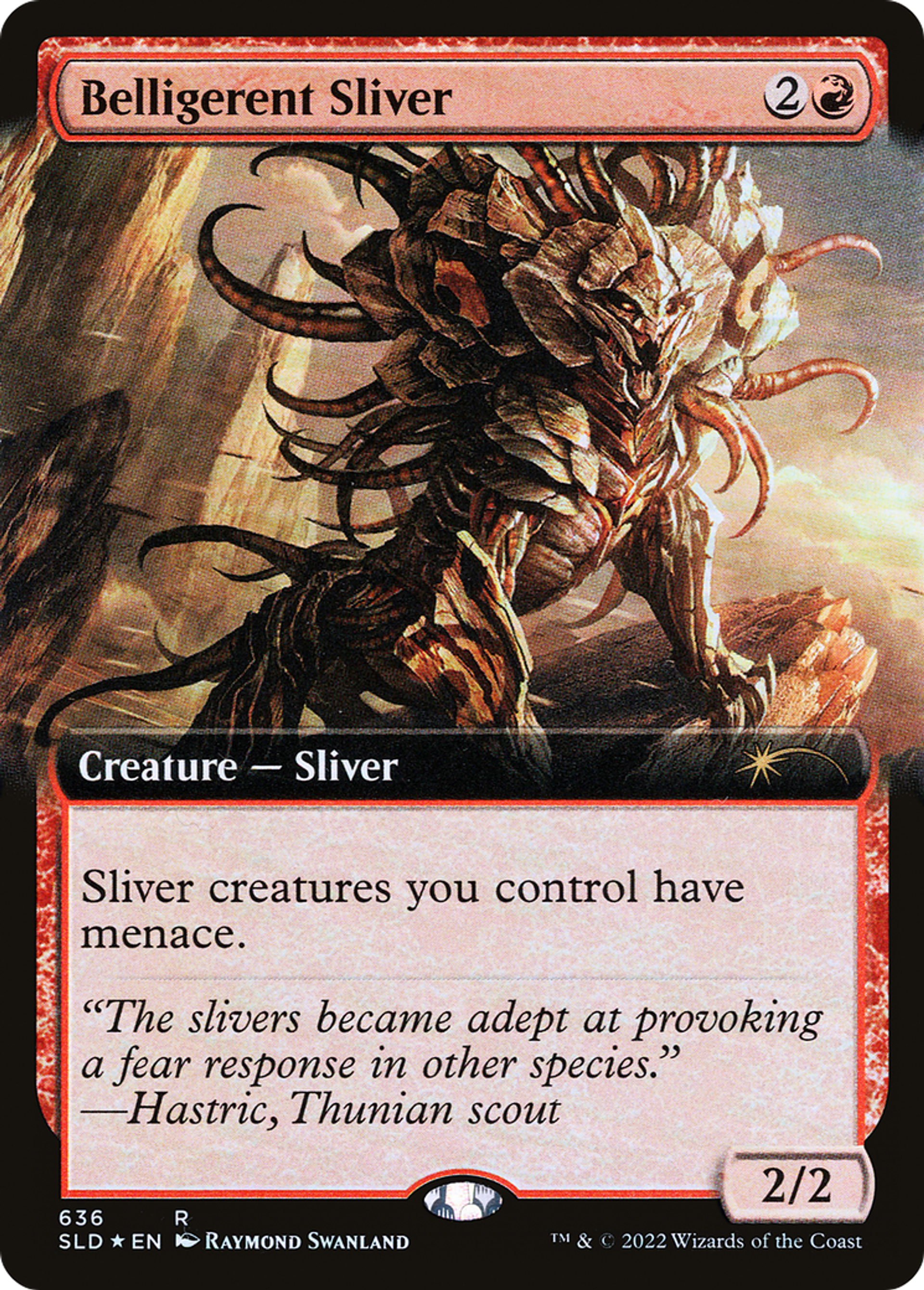 Slivoïde belligérant — Secret Lair Drop — Magic: The Gathering