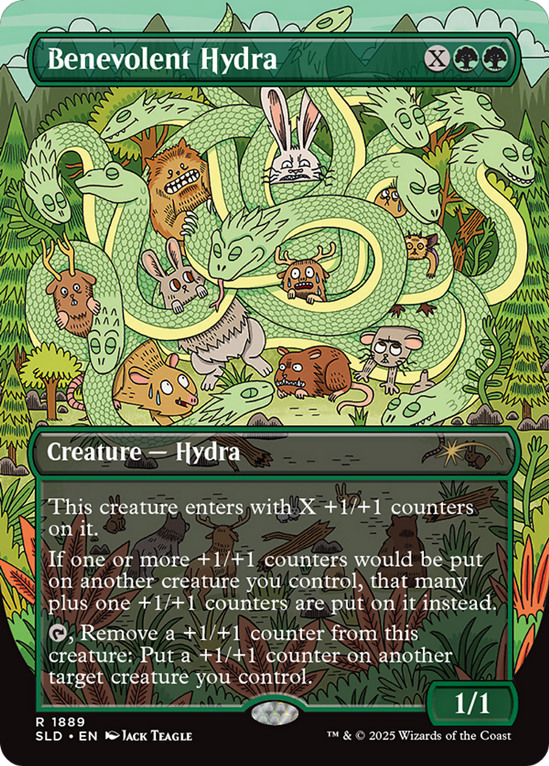 Benevolent Hydra — Secret Lair Drop — Magic: The Gathering