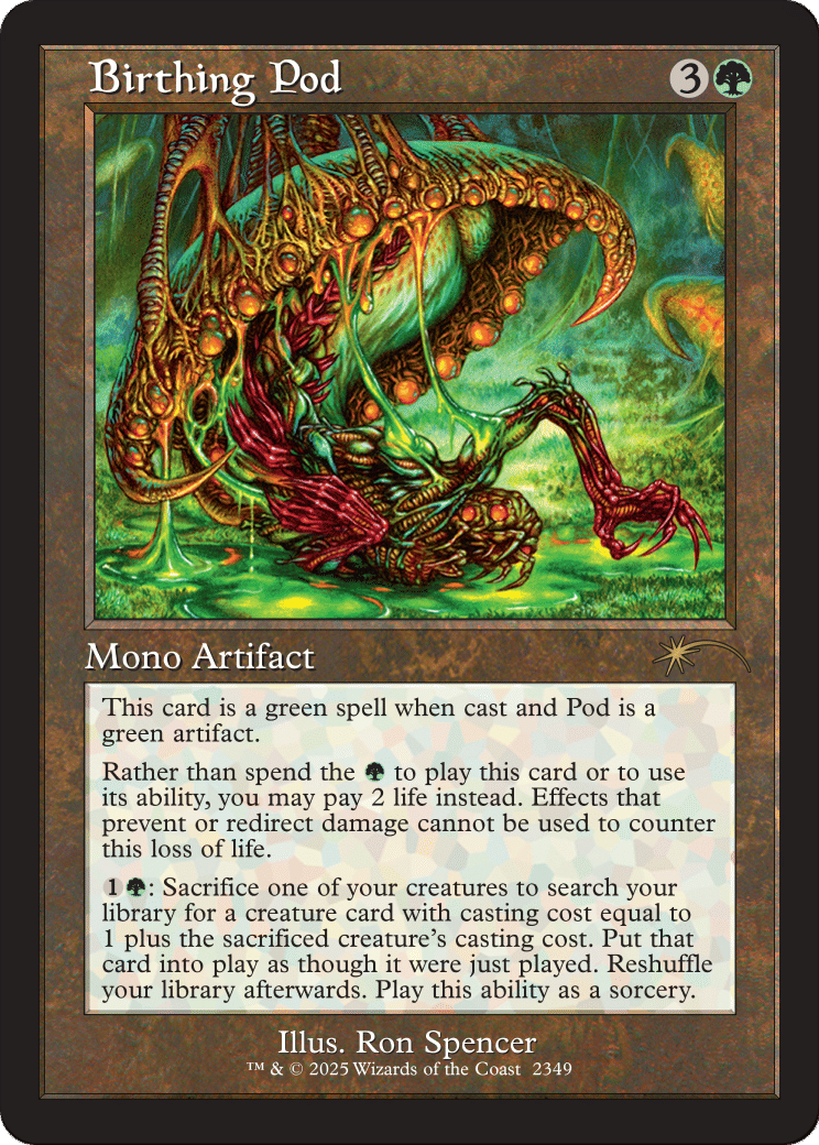 Birthing Pod — Secret Lair Drop — Magic: The Gathering