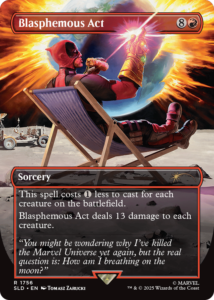 Blasphemous Act — Secret Lair Drop — Magic: The Gathering