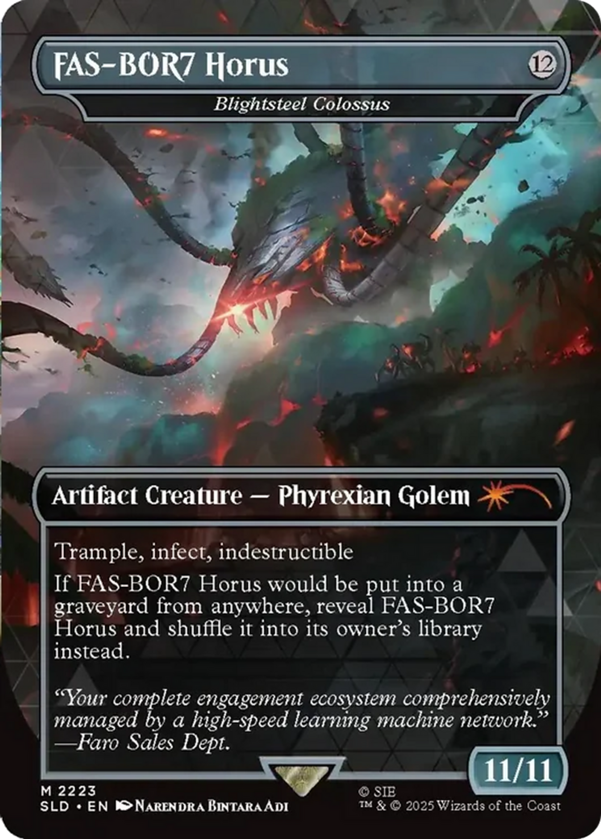 Blightsteel Colossus — Secret Lair Drop — Magic: The Gathering