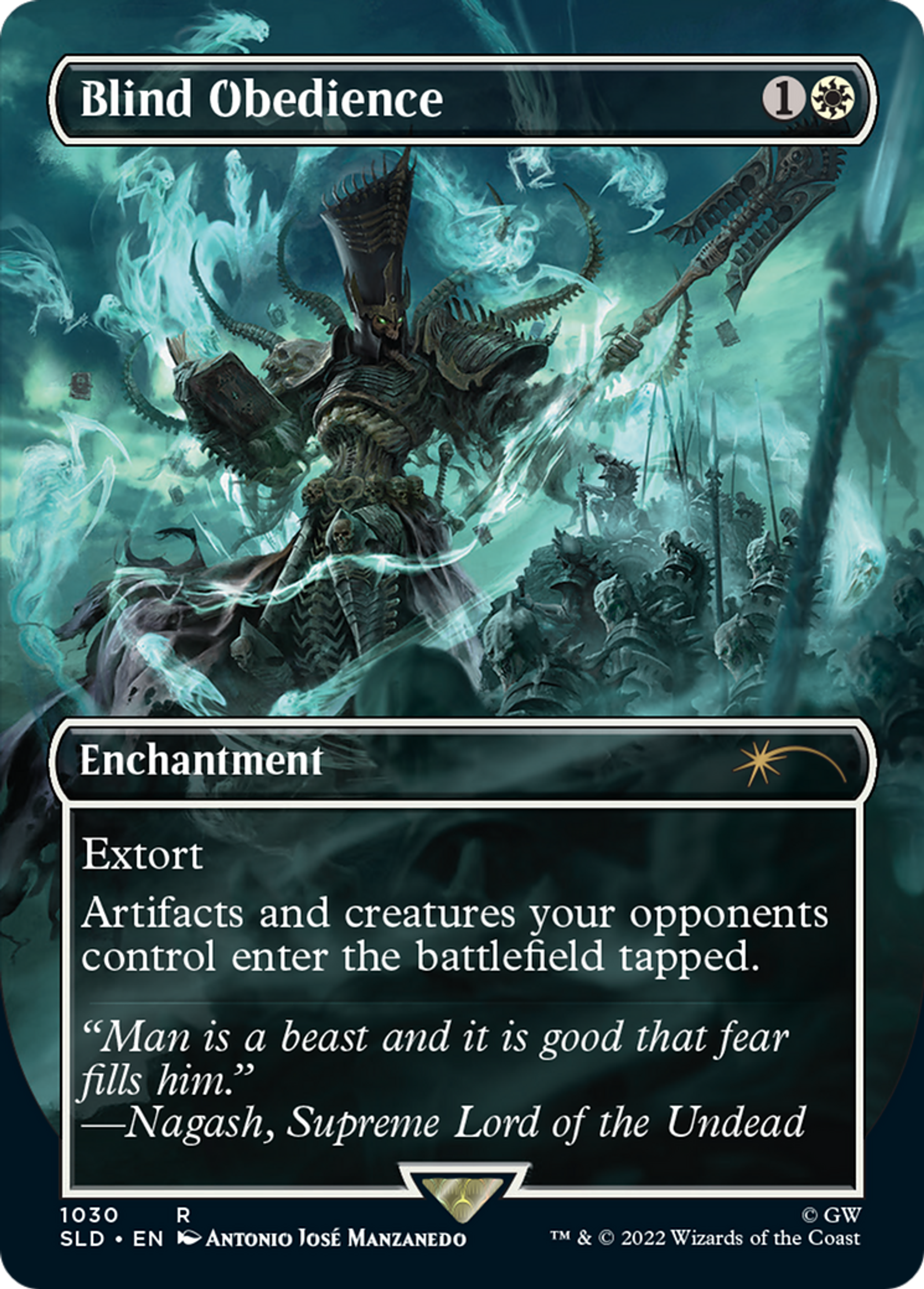 Obéissance aveugle — Secret Lair Drop — Magic: The Gathering