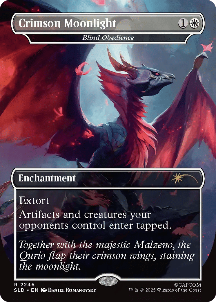 Blind Obedience — Secret Lair Drop — Magic: The Gathering