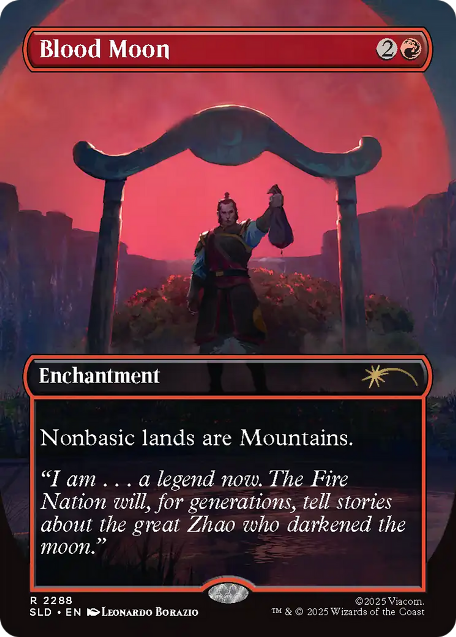Blood Moon — Secret Lair Drop — Magic: The Gathering
