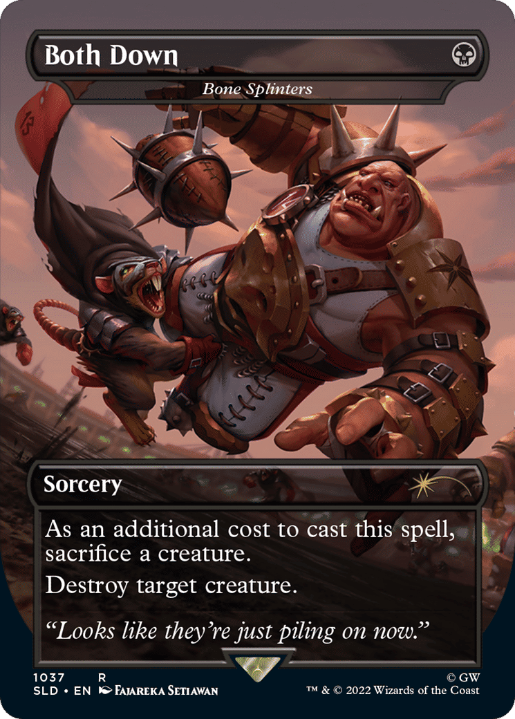 Bone Splinters — Secret Lair Drop — Magic: The Gathering