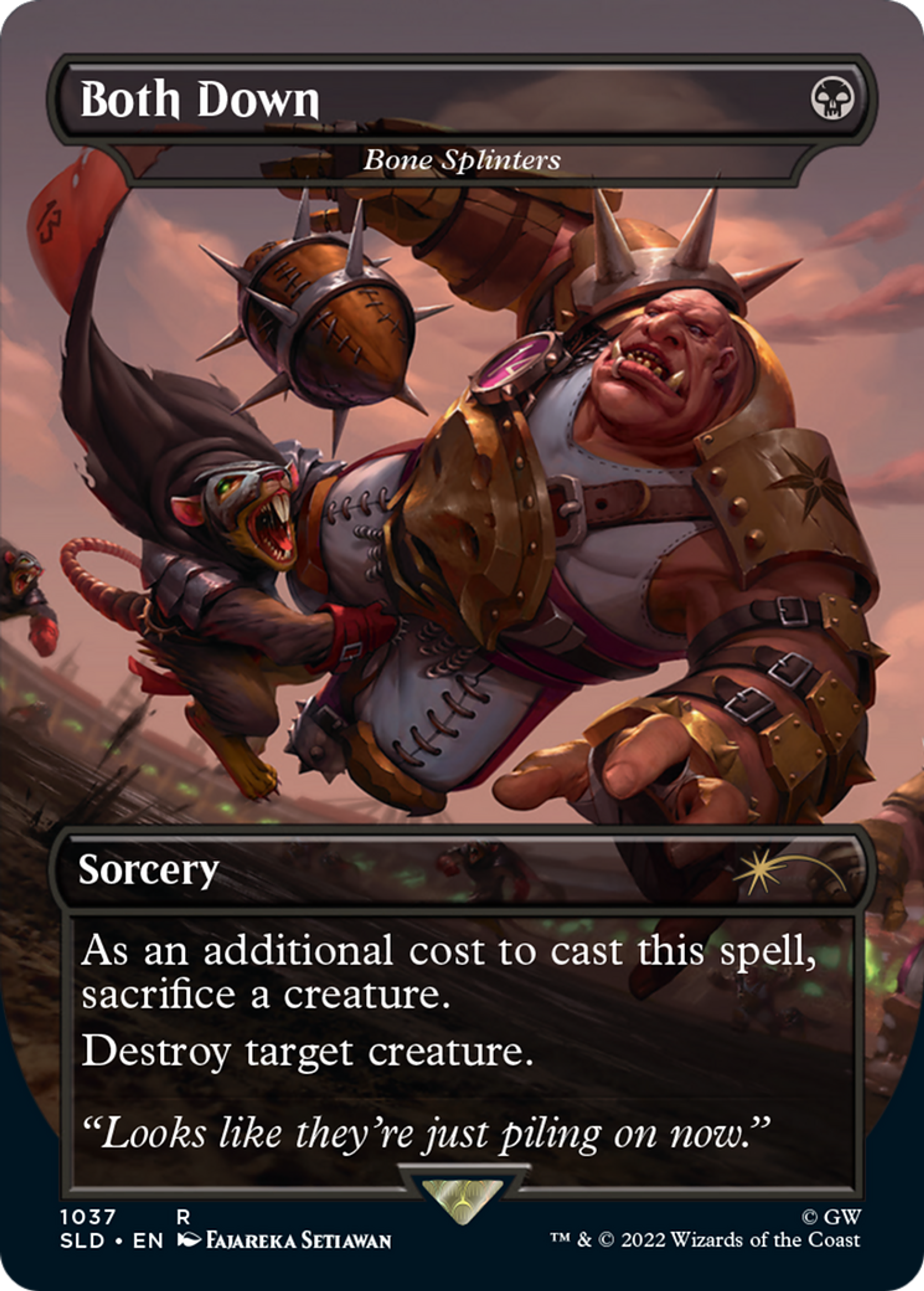 Fragments d'os — Secret Lair Drop — Magic: The Gathering