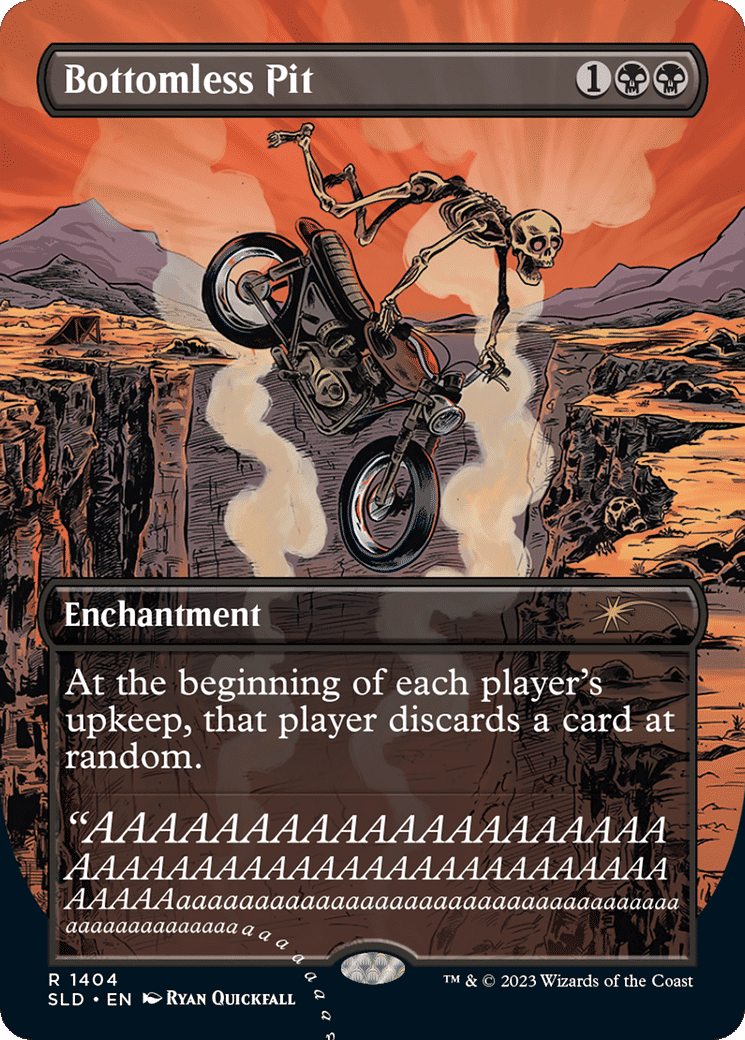 Bottomless Pit — Secret Lair Drop — Magic: The Gathering