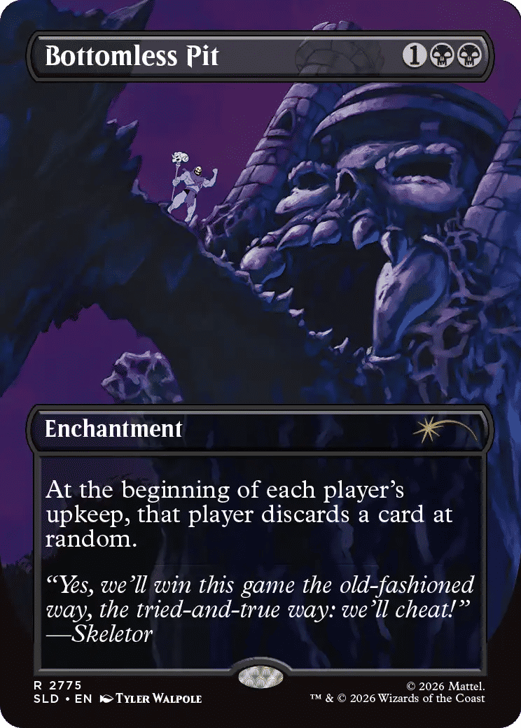 Bottomless Pit — Secret Lair Drop — Magic: The Gathering