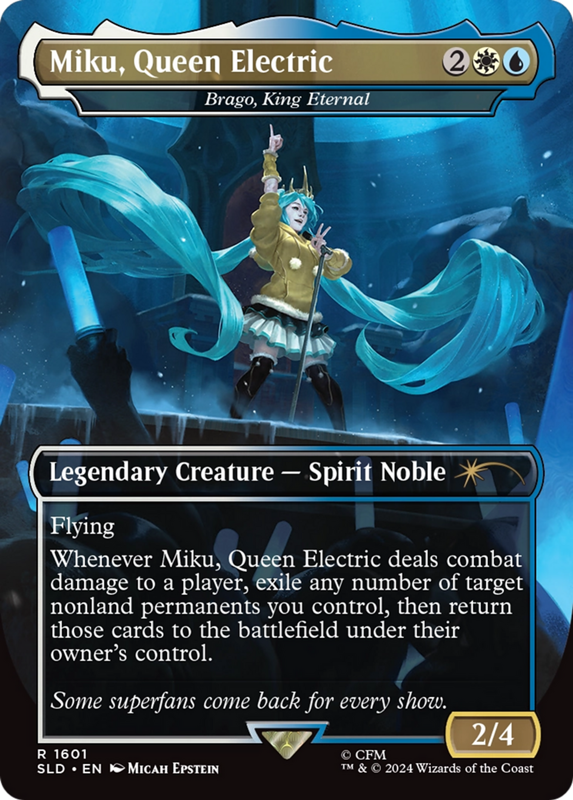 Brago, King Eternal — Secret Lair Drop — Magic: The Gathering