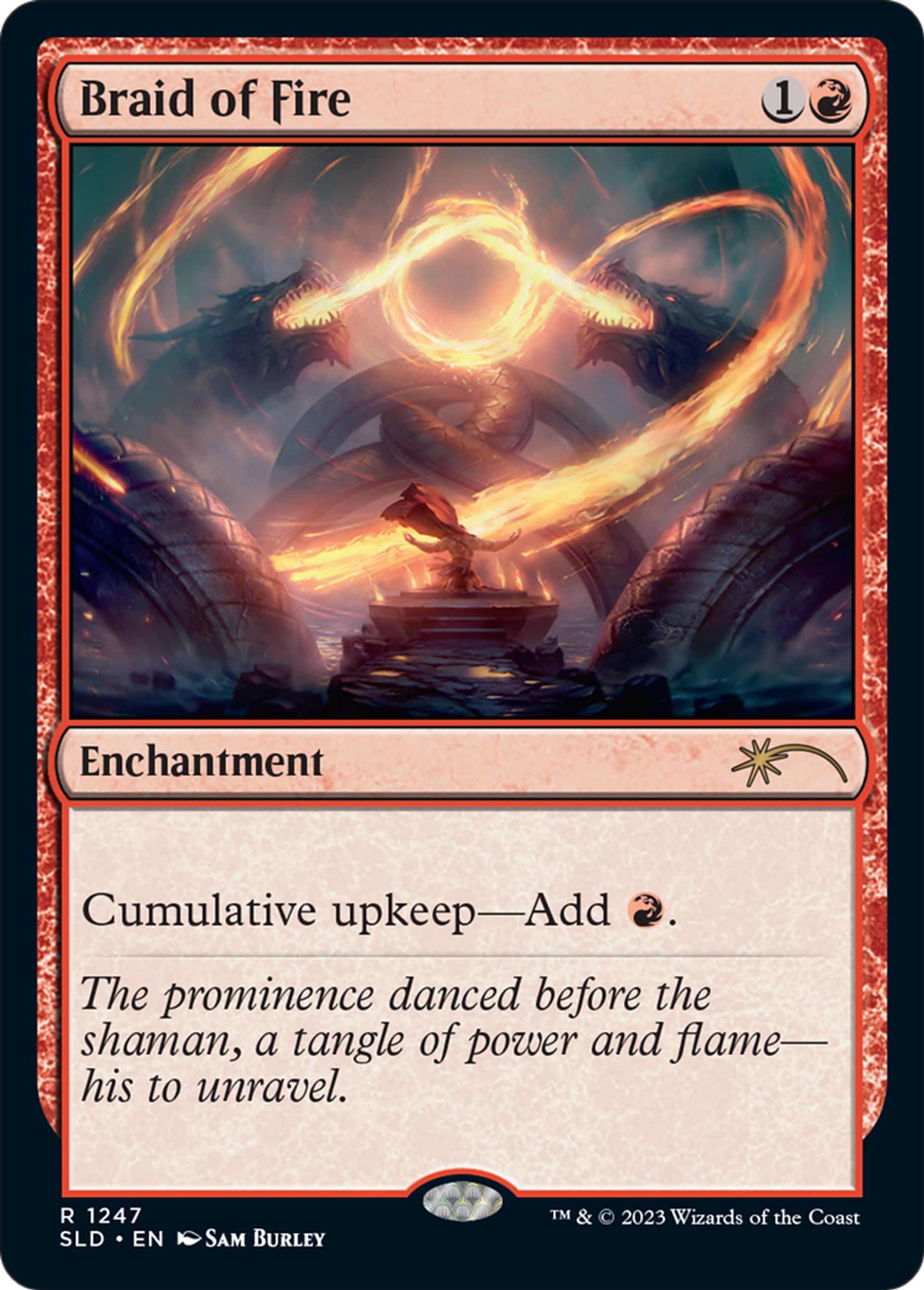 Tresse de feu — Secret Lair Drop — Magic: The Gathering