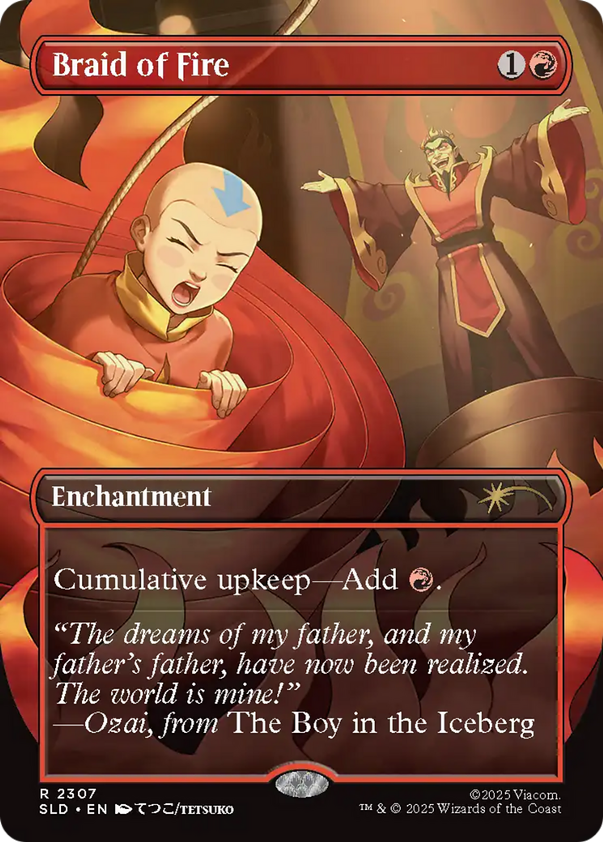 Braid of Fire — Secret Lair Drop — Magic: The Gathering