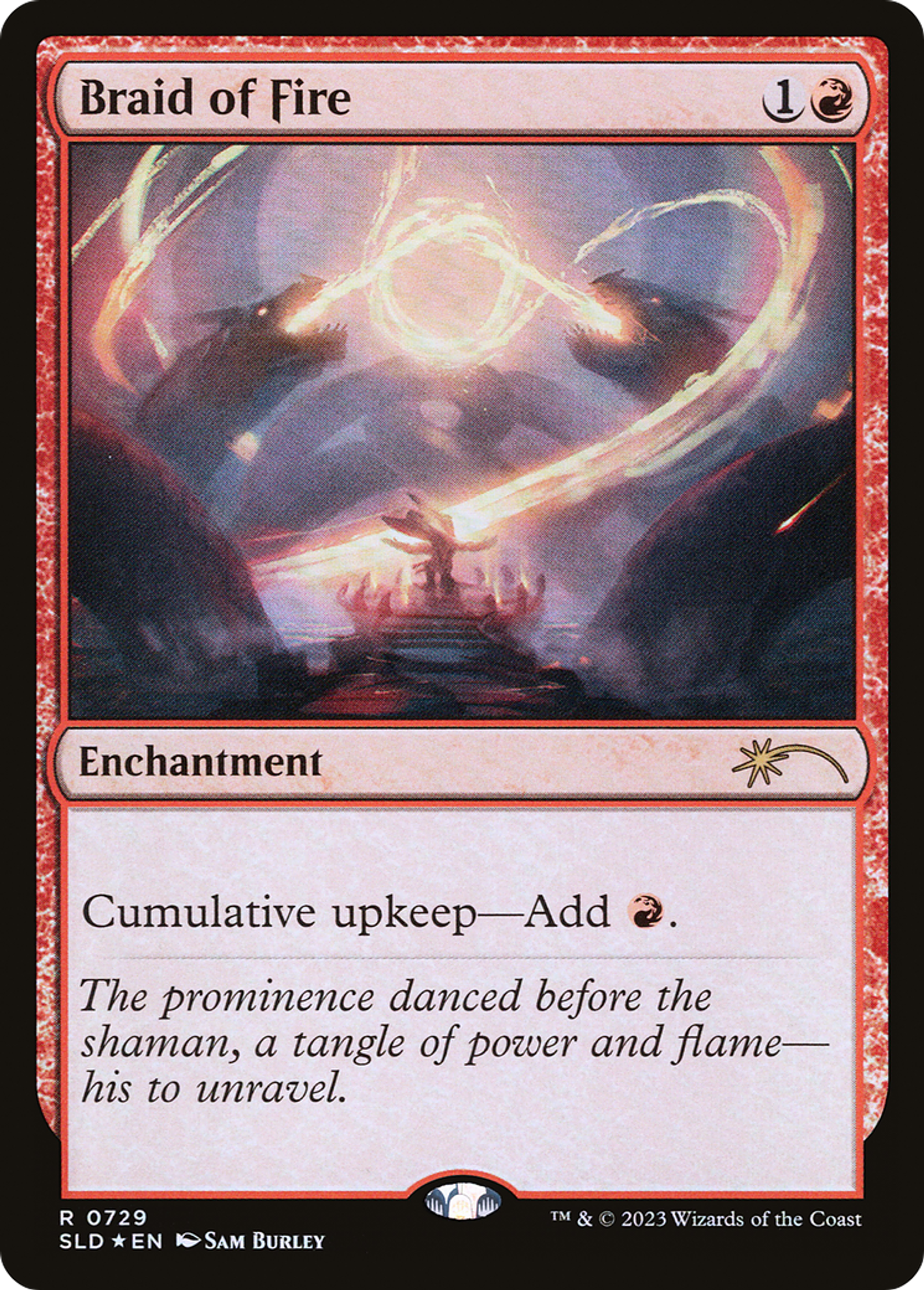 Tresse de feu — Secret Lair Drop — Magic: The Gathering