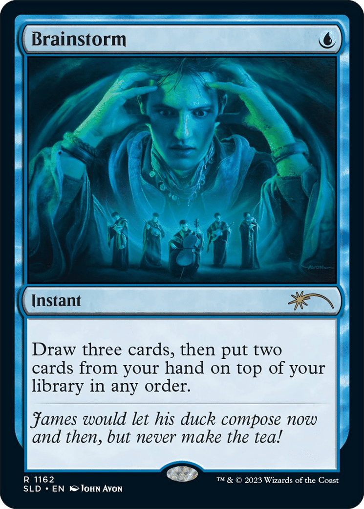 Brainstorm — Secret Lair Drop — Magic: The Gathering