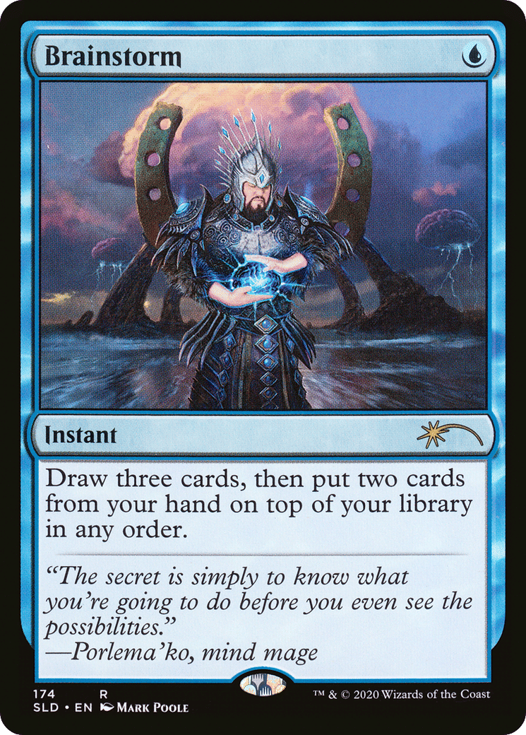 Brainstorm — Secret Lair Drop — Magic: The Gathering